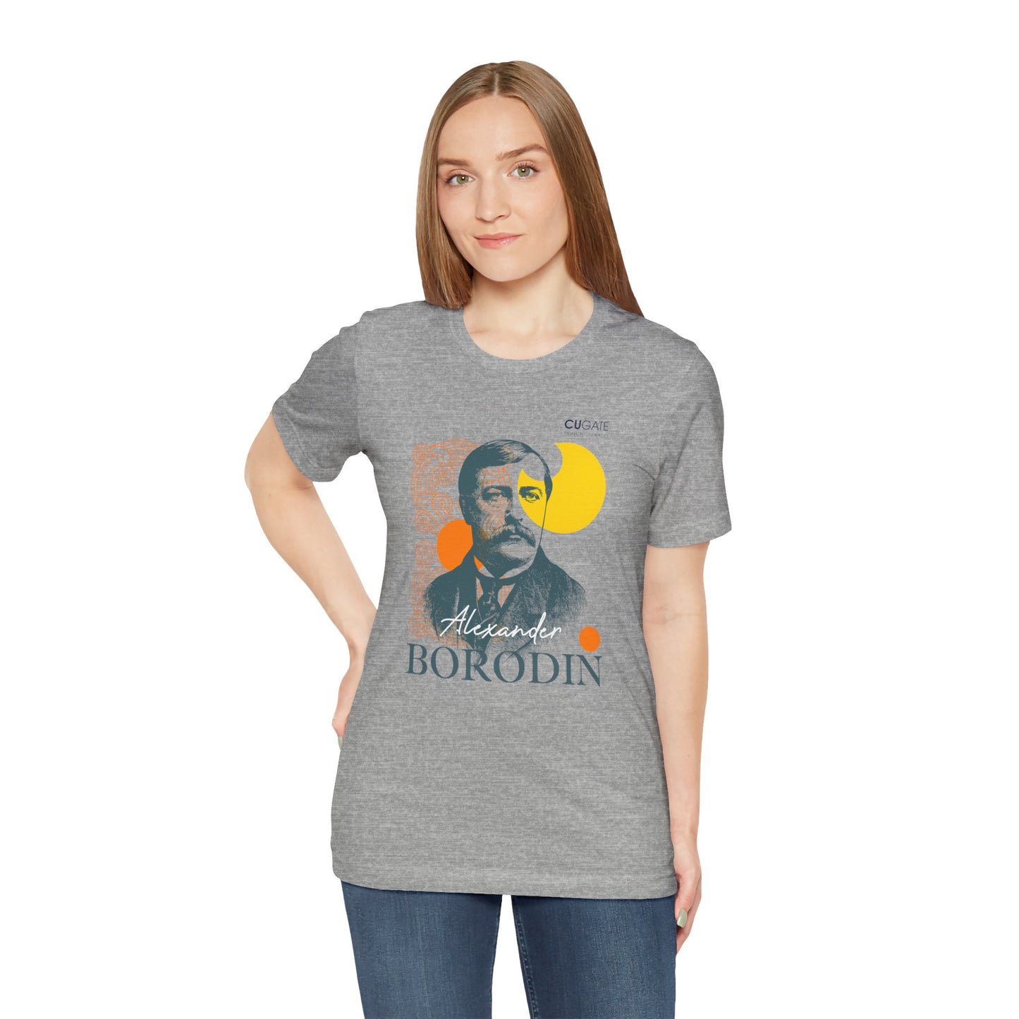 Borodin T-Shirt (Light): Classical Music T-Shirt, Borodin Shirt, Alexander Borodin Gift