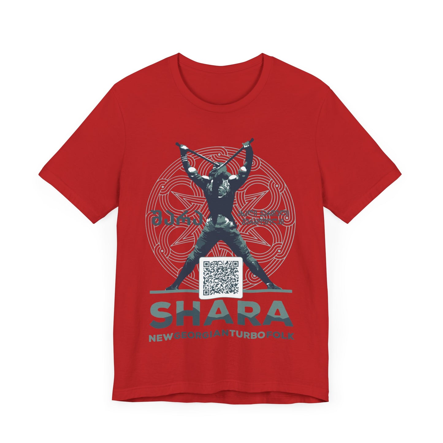 Shara Band T-Shirt - Georgian Turbo Folk (QR)