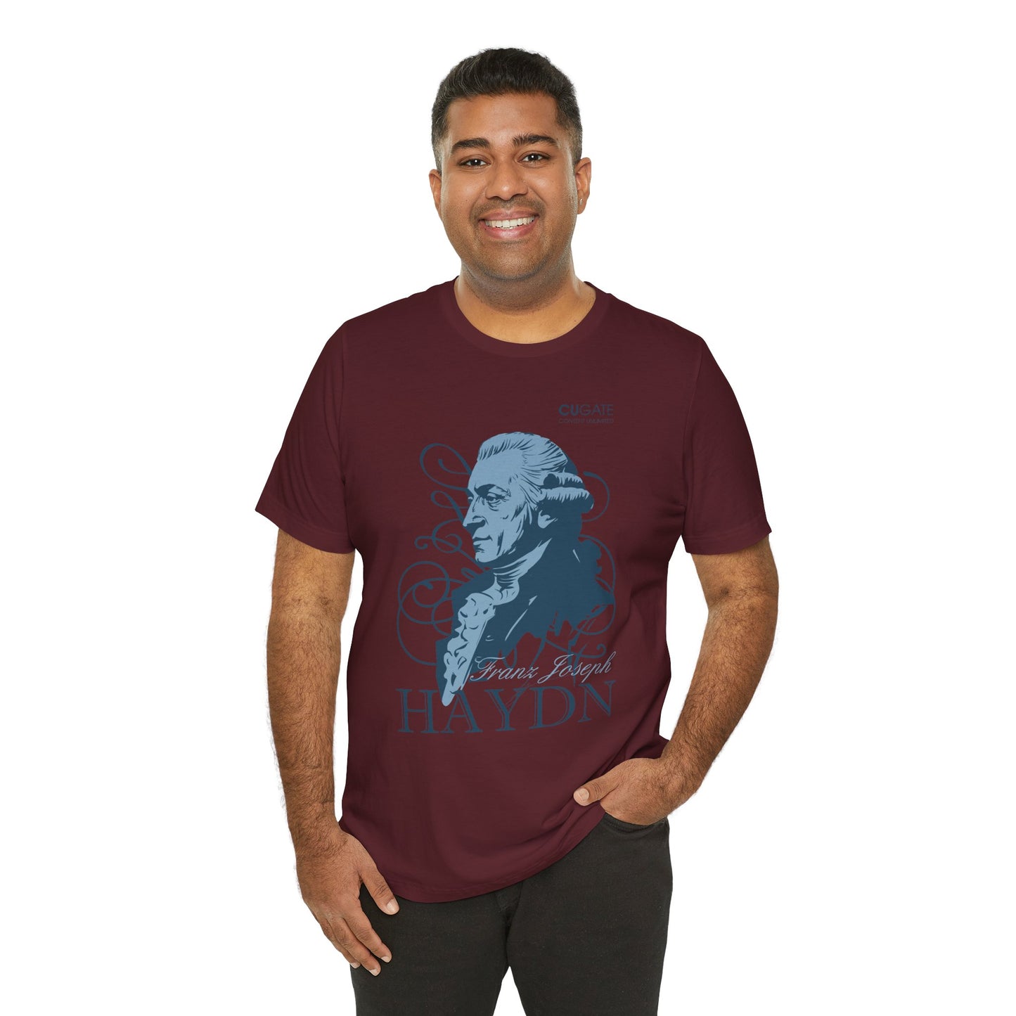 Haydn T-Shirt (Dark): Classical Music T-Shirt, Haydn Shirt, Franz Joseph Haydn Gift, Haydn Tribute Tee