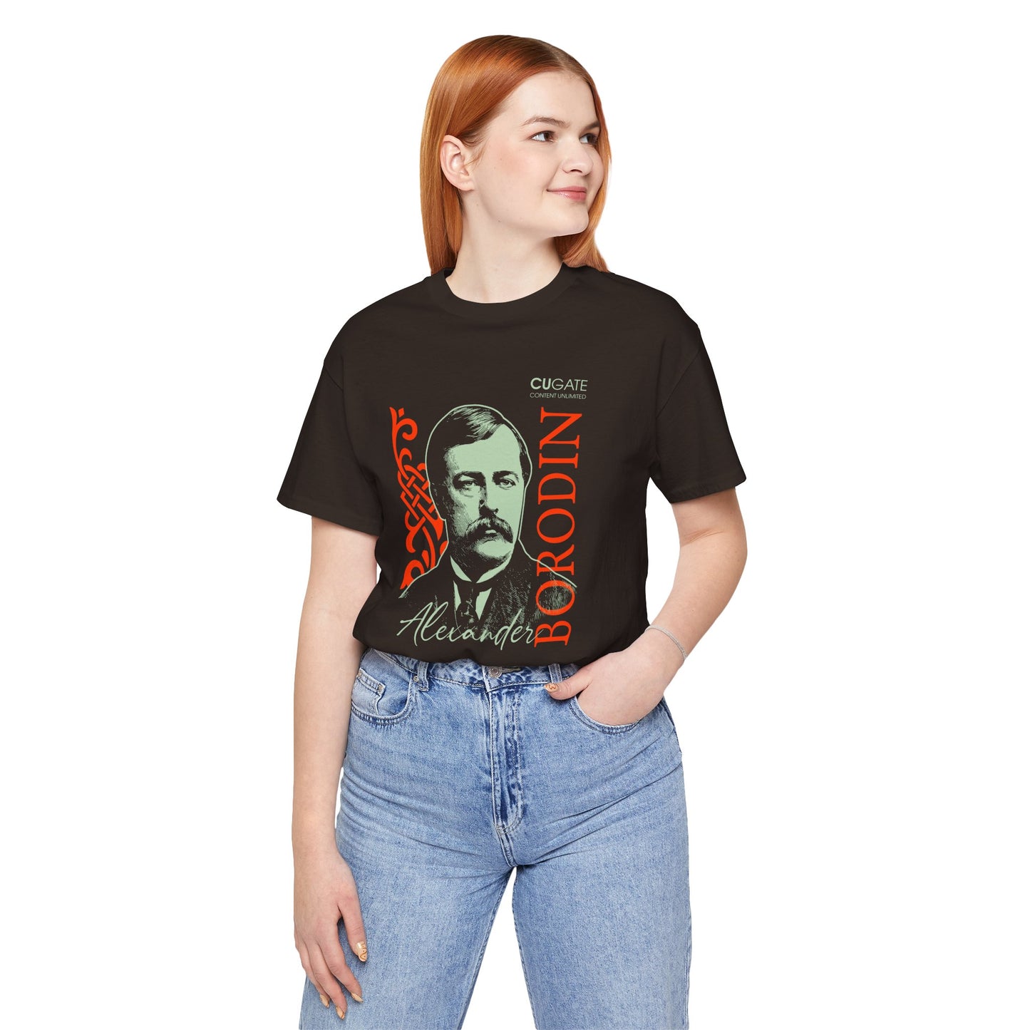 Borodin T-Shirt (Dark): Classical Music T-Shirt, Borodin Shirt, Alexander Borodin Gift