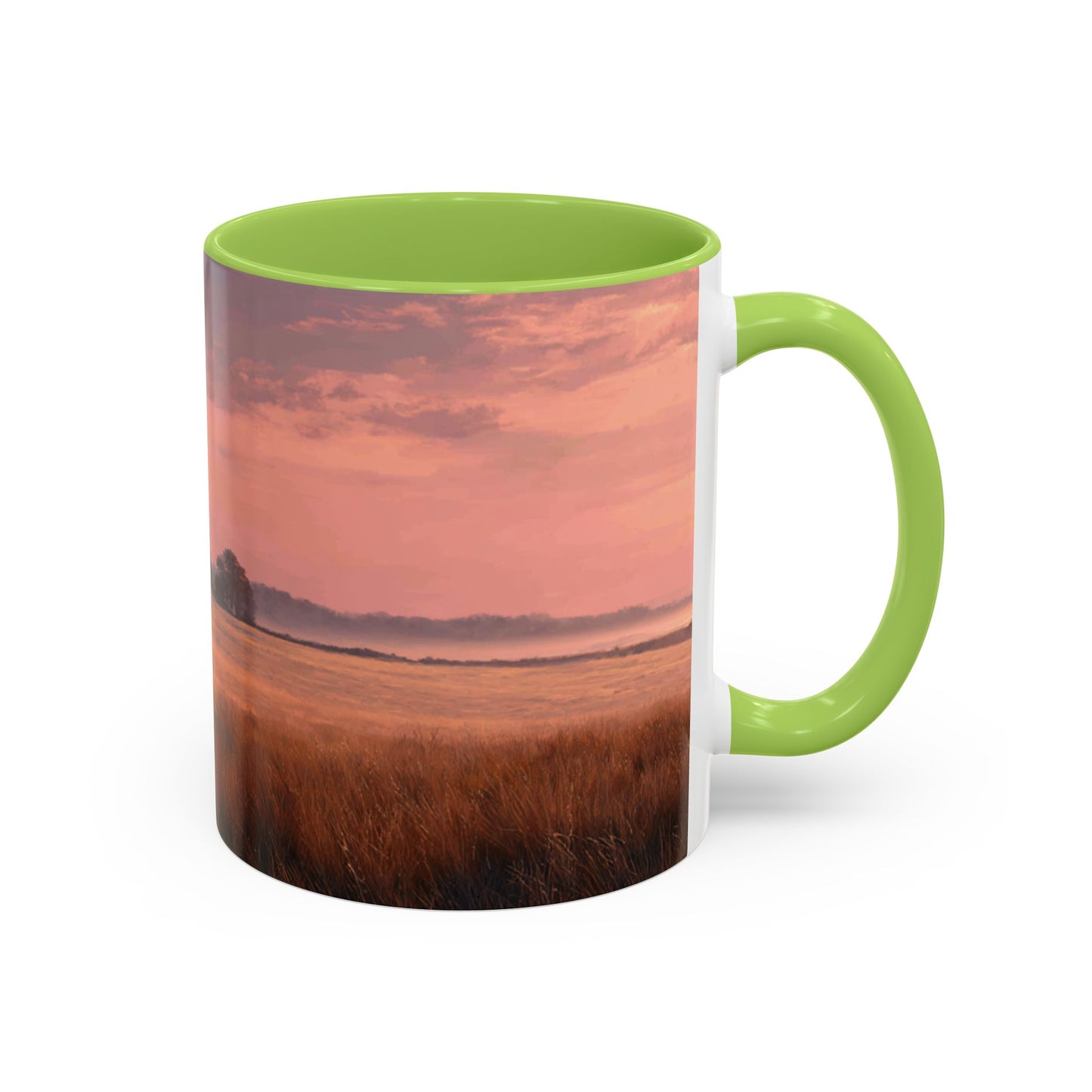 Slow Living Mug (EU) - Relaxation and Meditation Mug, Peaceful Countryside Mug, Farm and Country Mug