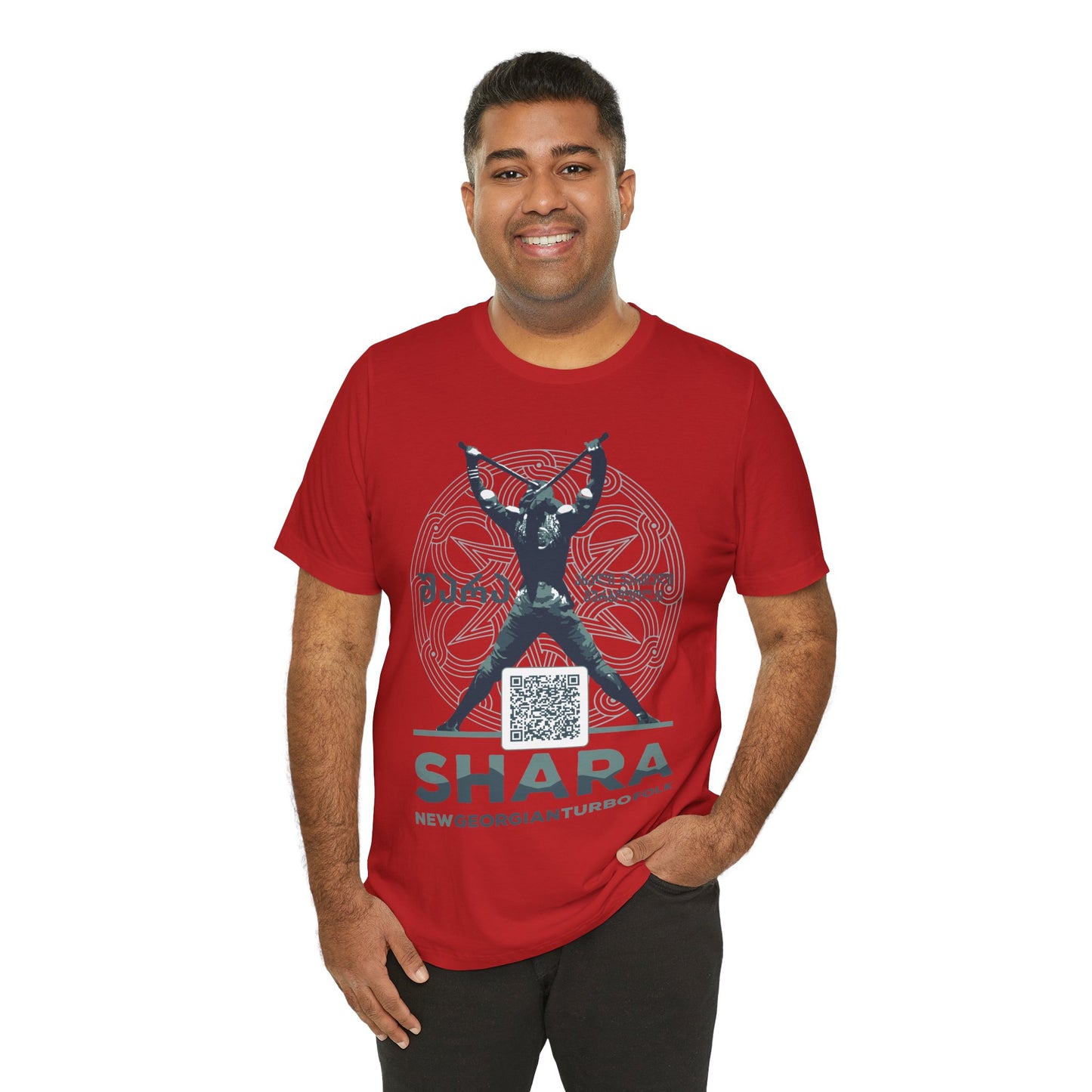 Shara Band T-Shirt - Georgian Turbo Folk (QR)