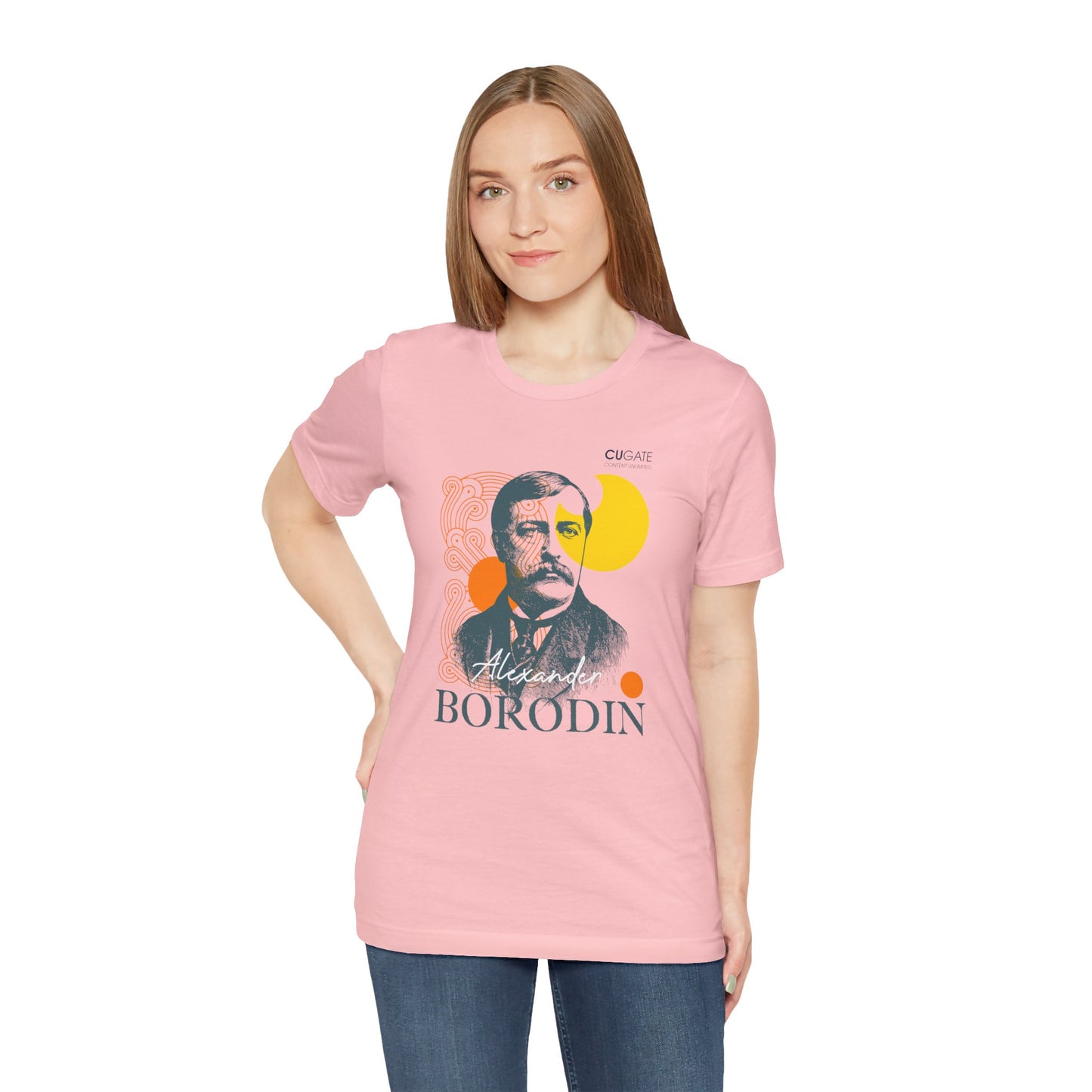 Borodin T-Shirt (Light): Classical Music T-Shirt, Borodin Shirt, Alexander Borodin Gift