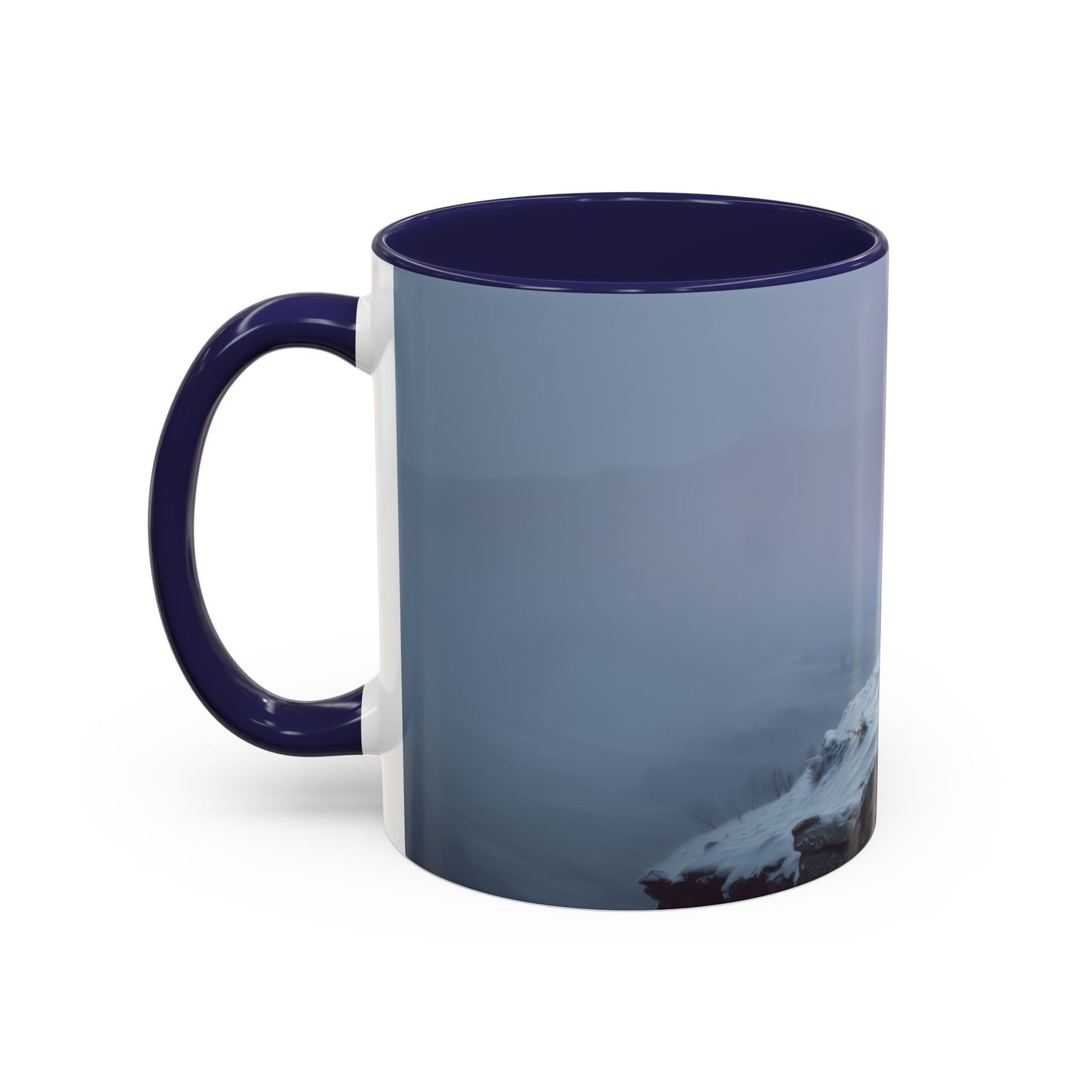 Classical Organ Mug (USA) - Majestic Art Mug, Epic Organ Music Mug, Emotional Music Mug, Mountain Mug, Winter Mug