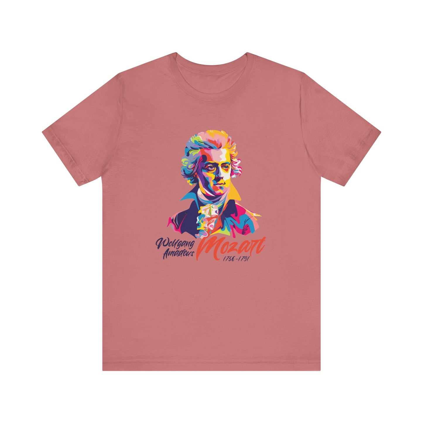Mozart for Life T-Shirt: Classical Music T-Shirt, Mozart Shirt, Wolfgang Amadeus Mozart Gift, Life of Mozart Tee