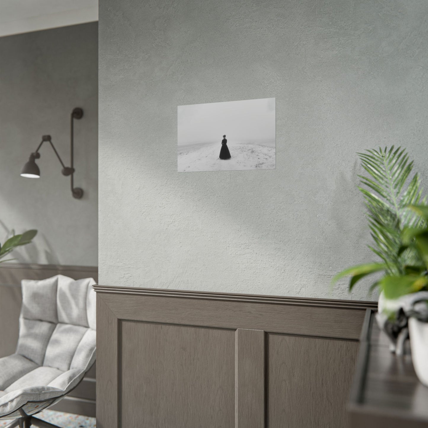 Without Words: Winter Serenades - Melancholy Poster, Christmas Print, Winter Poster, Classical Music Print, Christmas Decor Poster, Winter Wonderland Print