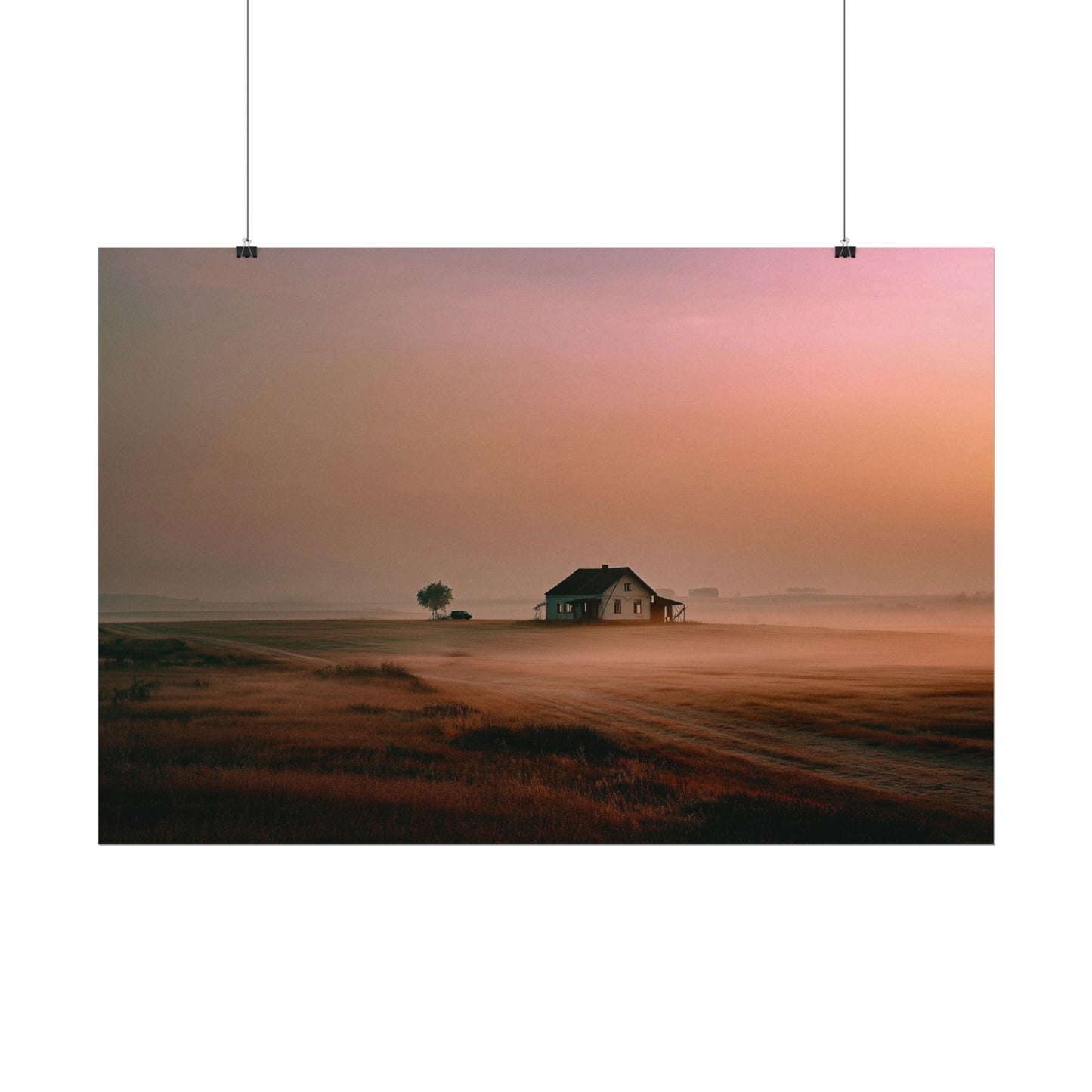 Without Words - Countryside Serenity Poster Inspired by Mozart, Bach and Beethoven - Nature Poster