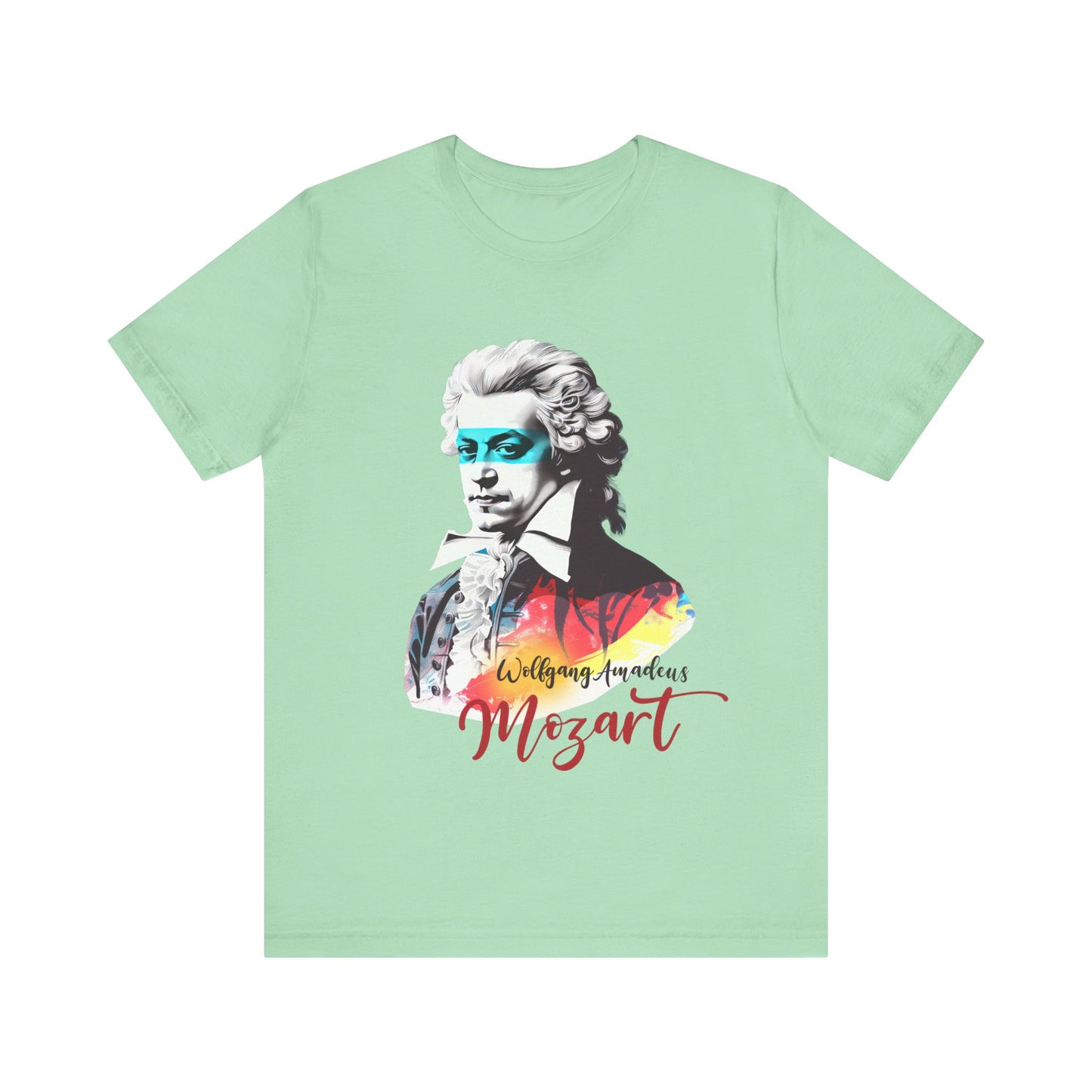 Mozart Printed Tee - Classical Music Lovers Gift