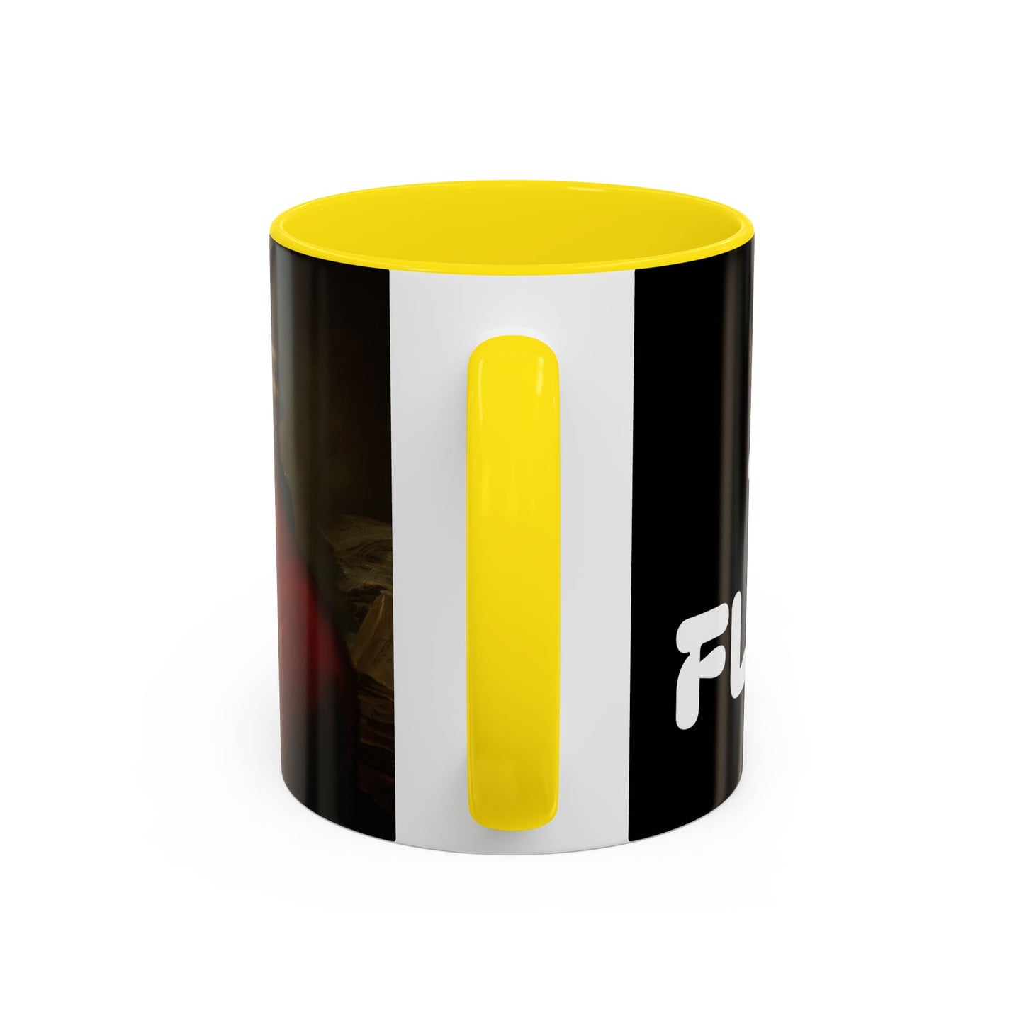 Two Flutes Mug in Black (USA) - Mozart Flute Quote Mug, Mozart Mug, Classical Music Mug, Funny Mozart Quote