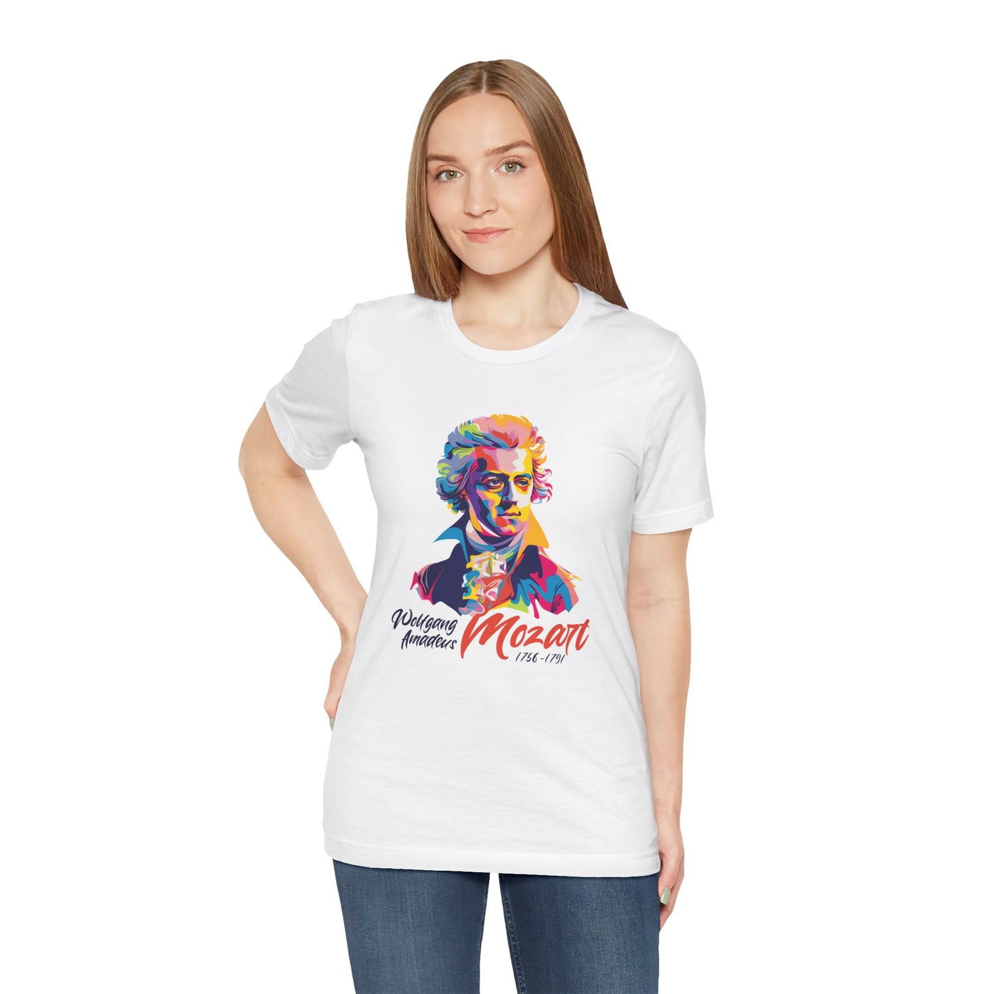 Mozart for Life T-Shirt: Classical Music T-Shirt, Mozart Shirt, Wolfgang Amadeus Mozart Gift, Life of Mozart Tee