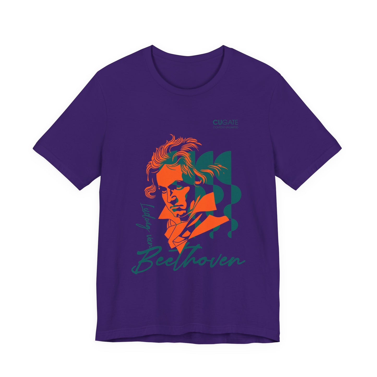 Beethoven T-Shirt (Dark): Classical Music T-Shirt, Beethoven Shirt, Ludwig van Beethoven Gift