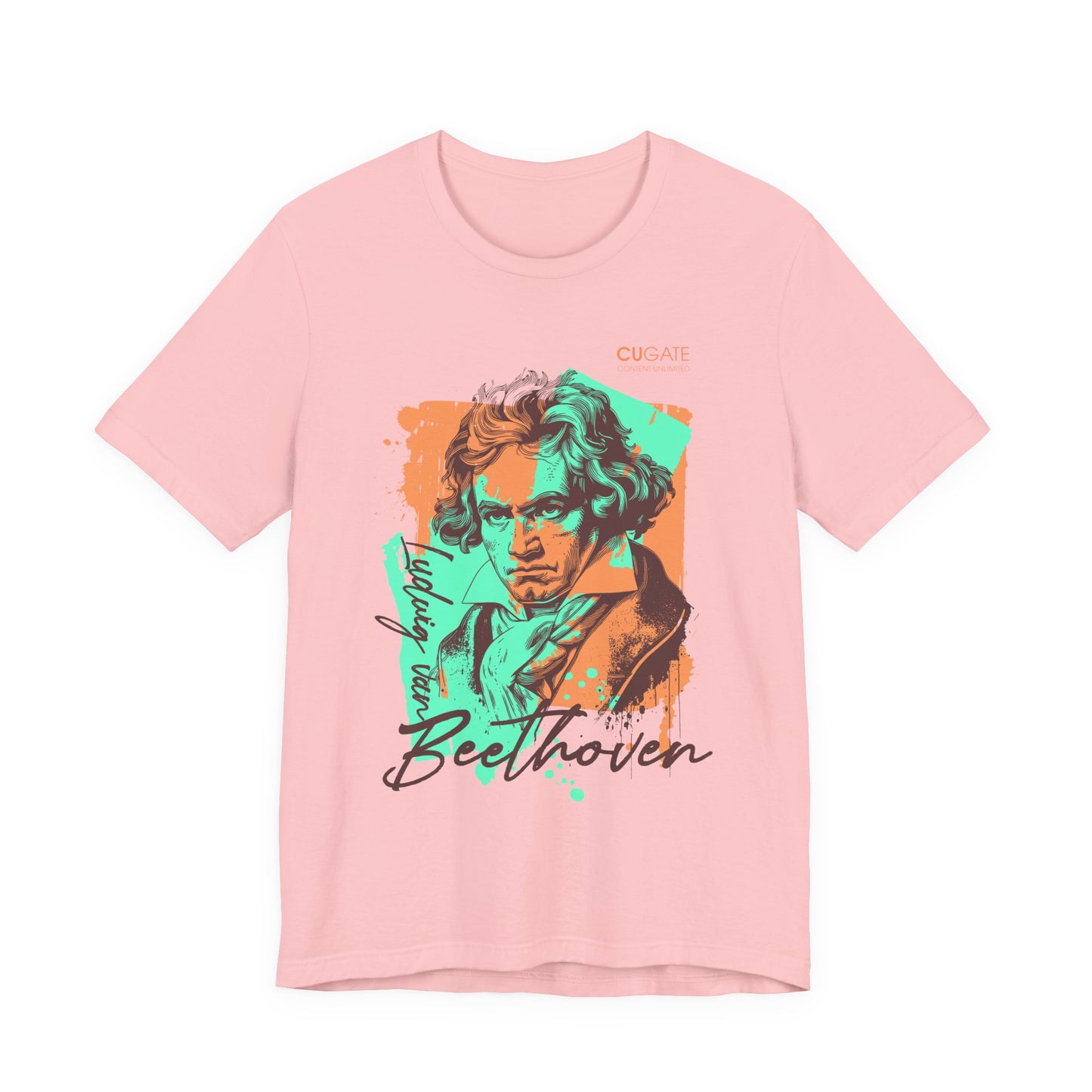 Beethoven T-Shirt (Light) : Classical Music T-Shirt, Beethoven Shirt, Ludwig van Beethoven Gift