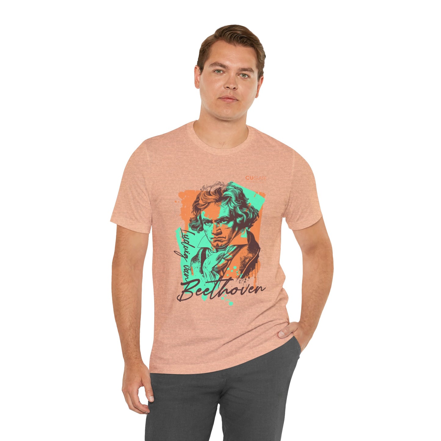 Beethoven T-Shirt (Light) : Classical Music T-Shirt, Beethoven Shirt, Ludwig van Beethoven Gift