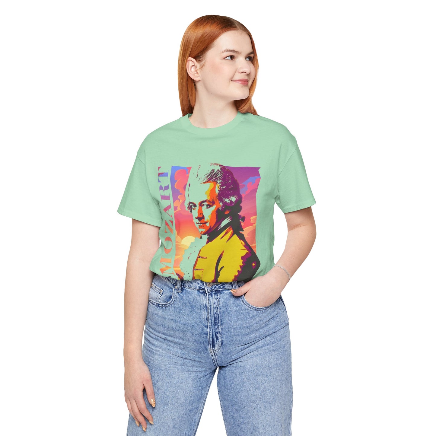 Mozart Unisex Tee: Classical Music Lovers T-Shirt