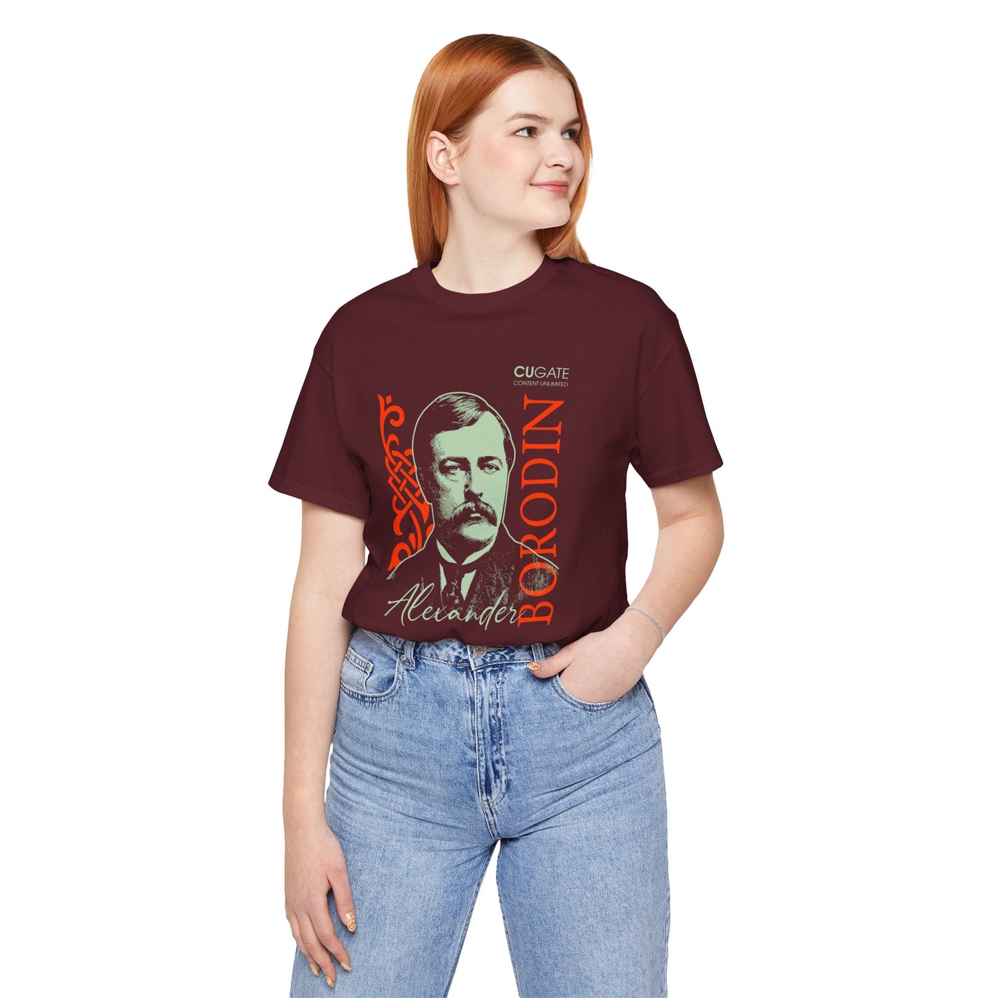 Borodin T-Shirt (Dark): Classical Music T-Shirt, Borodin Shirt, Alexander Borodin Gift