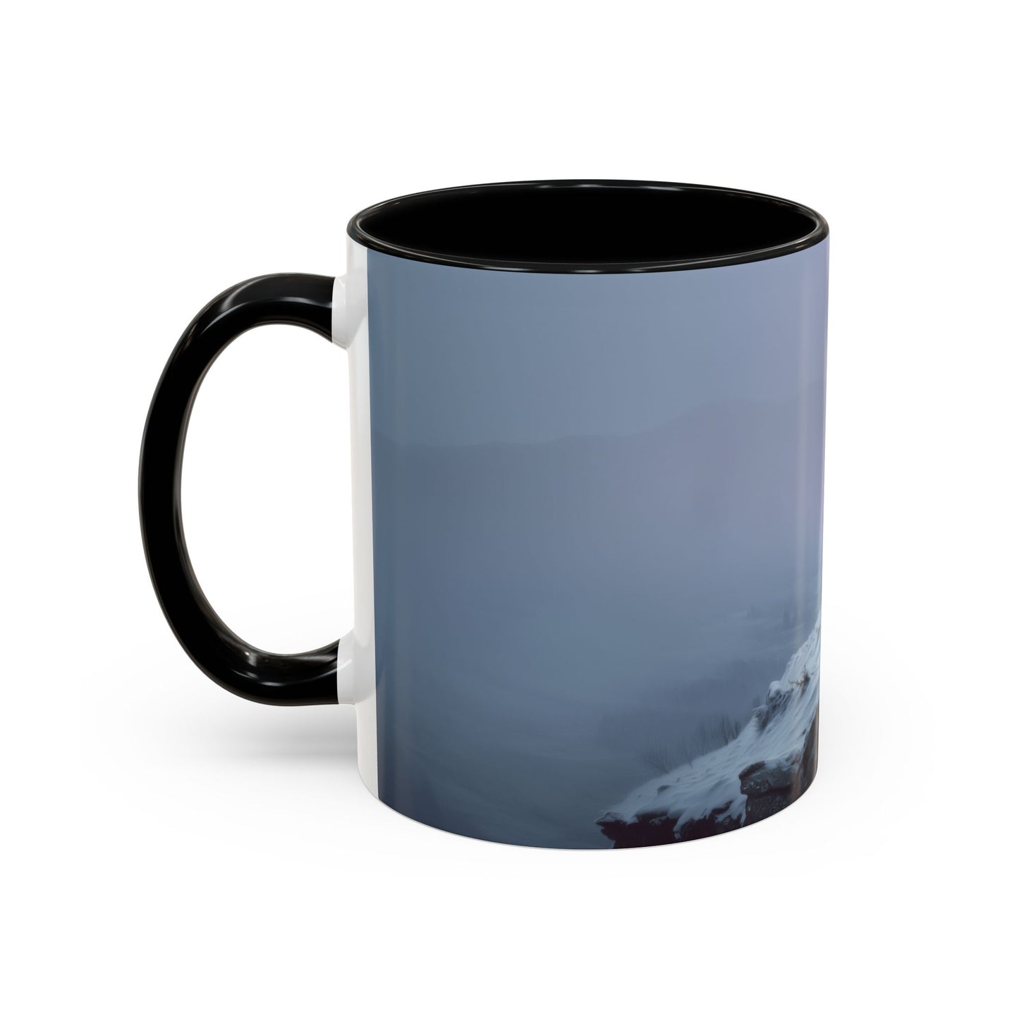 Classical Organ Mug (USA) - Majestic Art Mug, Epic Organ Music Mug, Emotional Music Mug, Mountain Mug, Winter Mug