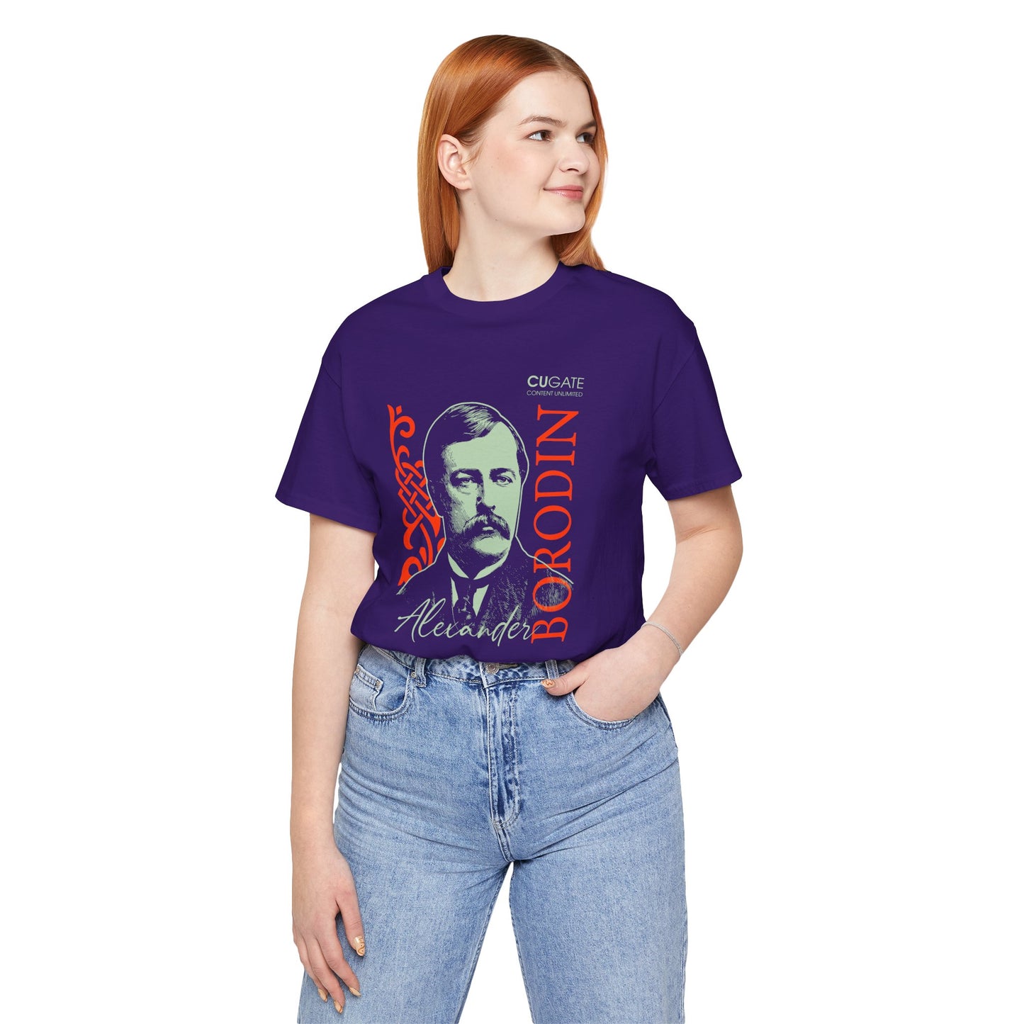 Borodin T-Shirt (Dark): Classical Music T-Shirt, Borodin Shirt, Alexander Borodin Gift