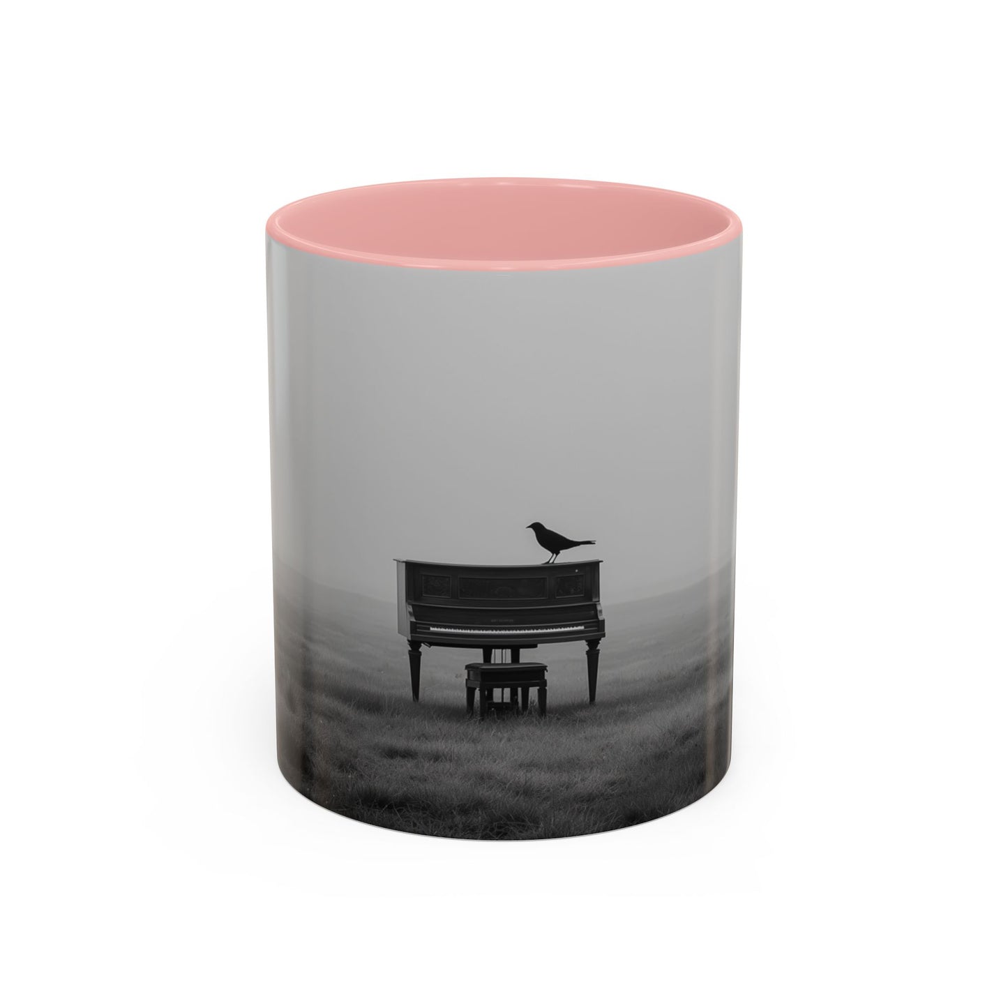 Mozart Piano Mug (EU) - Piano Mug, Piano Music Mug, Mozart Inspired Mug, Upright Piano Mug