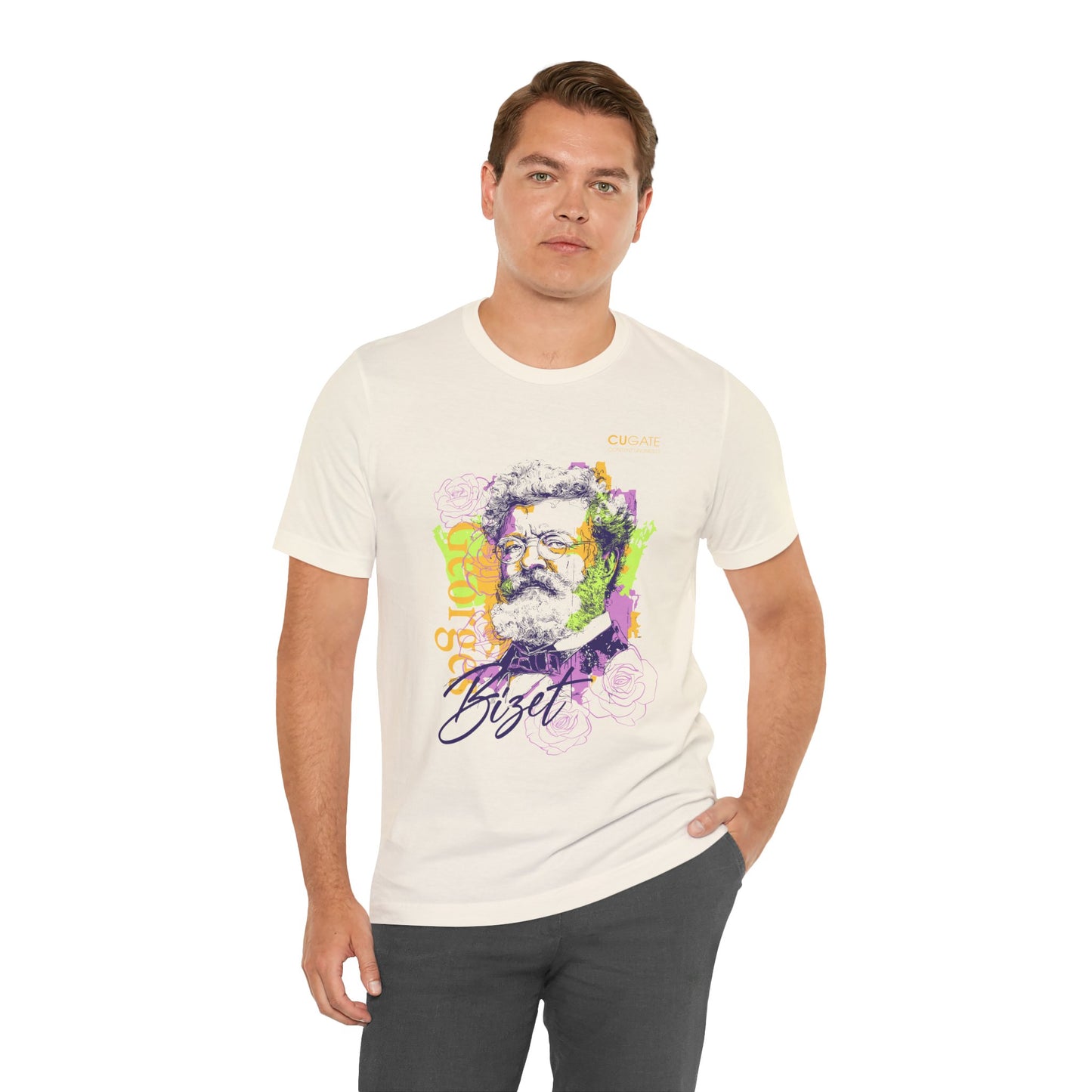 Bizet T-Shirt (Light): Classical Music T-Shirt, Bizet Shirt, Georges Bizet Gift
