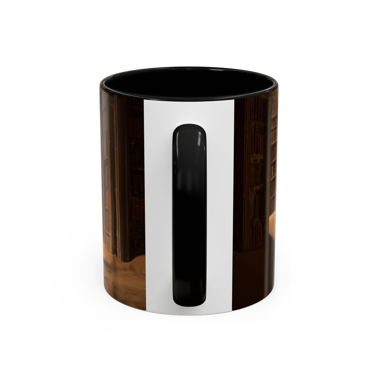 Deep Focus Mug (USA) - Classical Music for Thinking Mug, Peaceful Library Mug, Nature Library Mug, Apocalyptic Library Mug