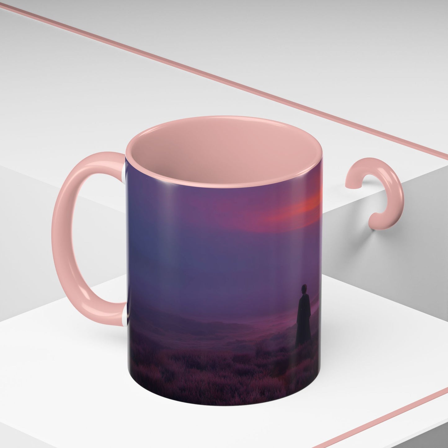 Classical Sunset Mug (EU) - Sundown Mug, Nightfall Mug, Evening Mug, Landscape Art Mug, Sunset Mug