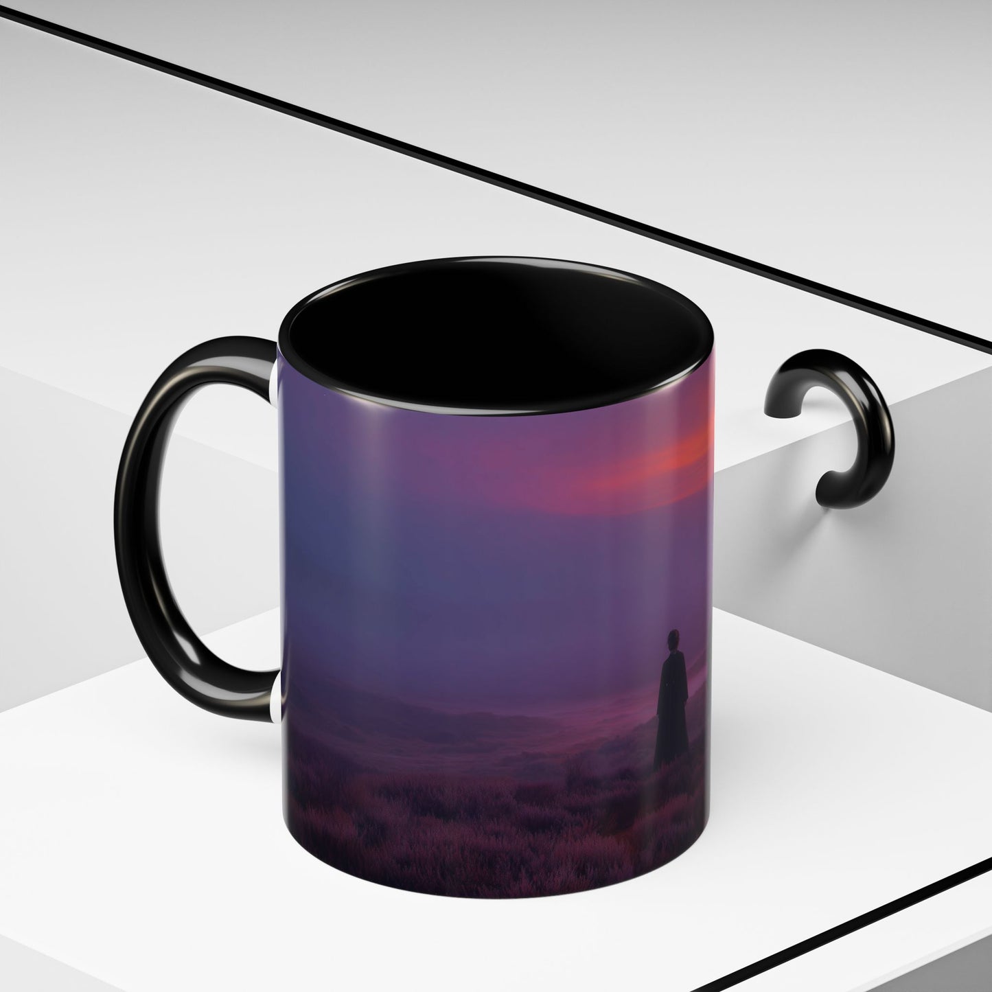 Classical Sunset Mug (EU) - Sundown Mug, Nightfall Mug, Evening Mug, Landscape Art Mug, Sunset Mug
