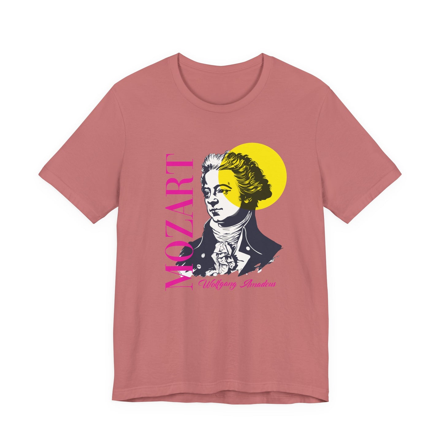 Mozart Sun T-Shirt: Classical Music T-Shirt, Mozart Shirt, Wolfgang Amadeus Mozart Gift, Mozart Tribute Tee