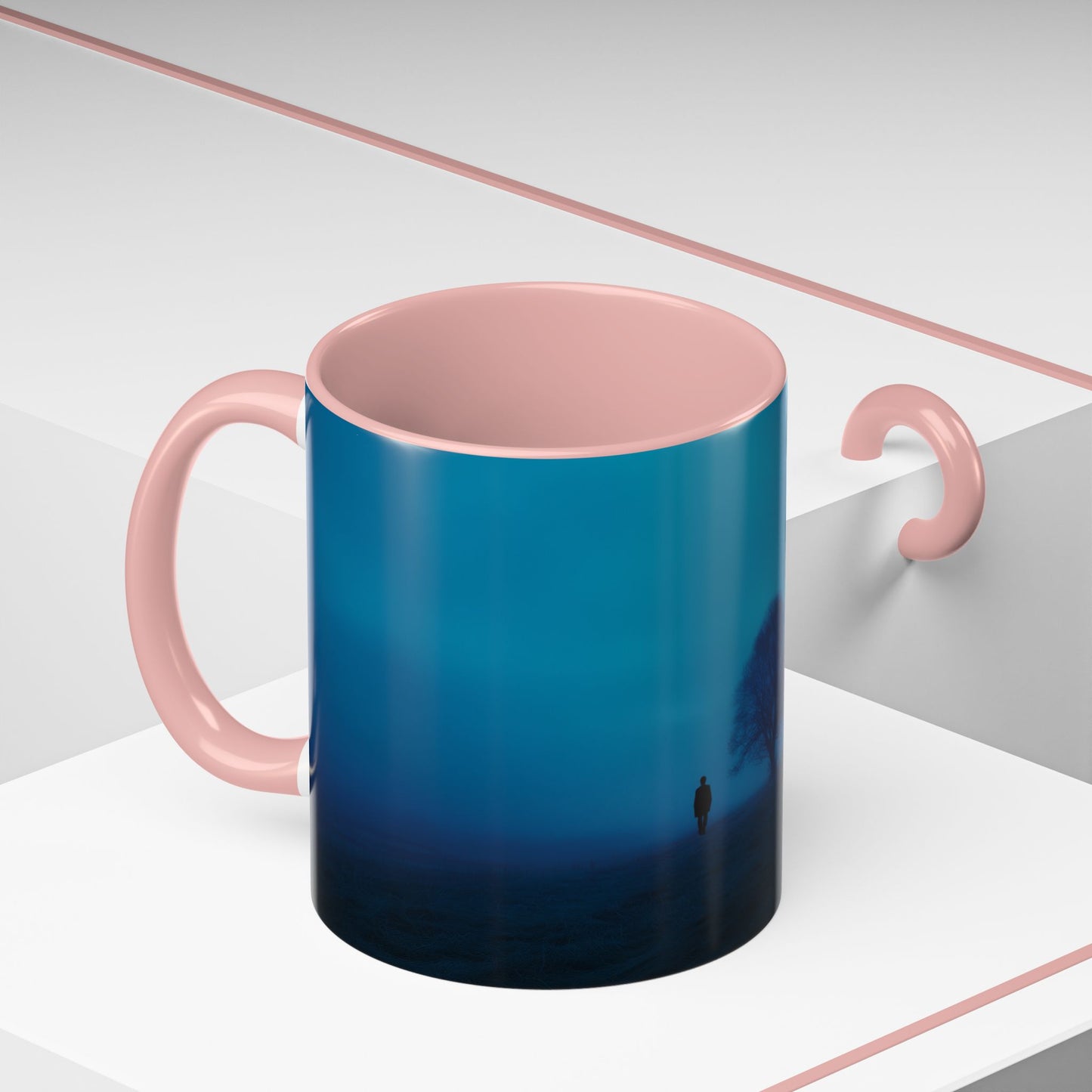 Blue Hours Mug (EU) - Melancholy Mug, Introspection Mood Mug, Poetic Mug, Night Mug, Mood Mug
