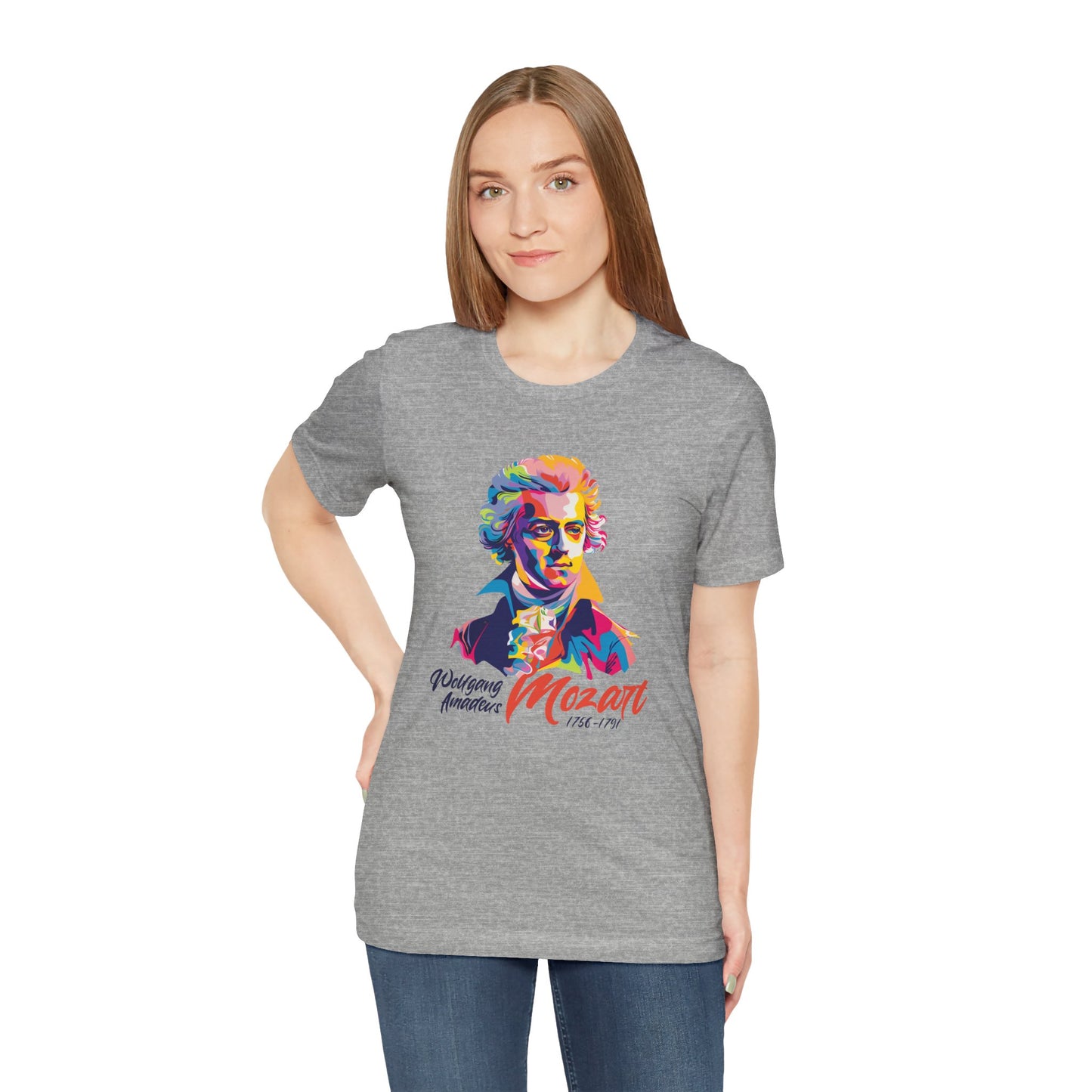 Mozart for Life T-Shirt: Classical Music T-Shirt, Mozart Shirt, Wolfgang Amadeus Mozart Gift, Life of Mozart Tee