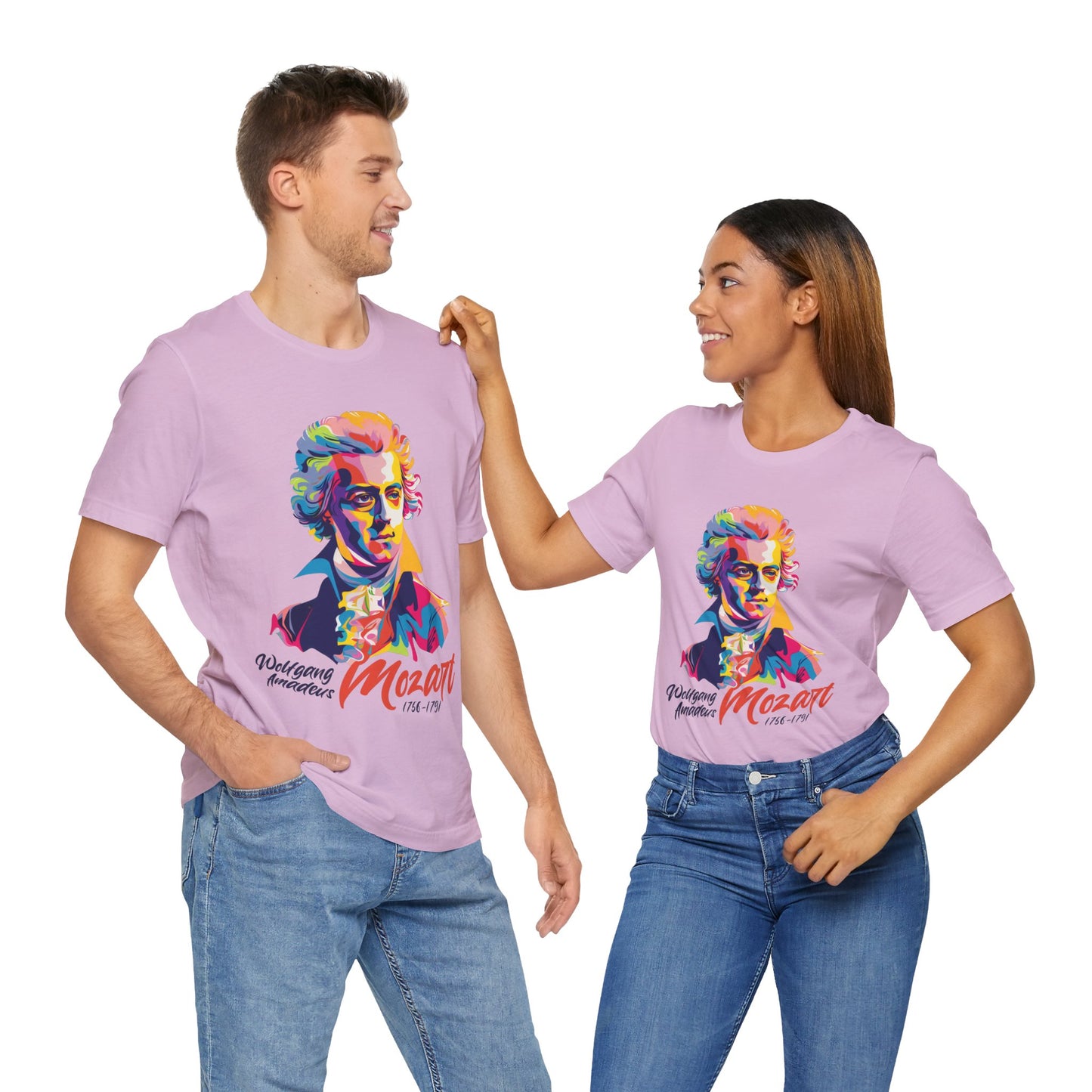 Mozart Portrait Tee - Classical Music Tee