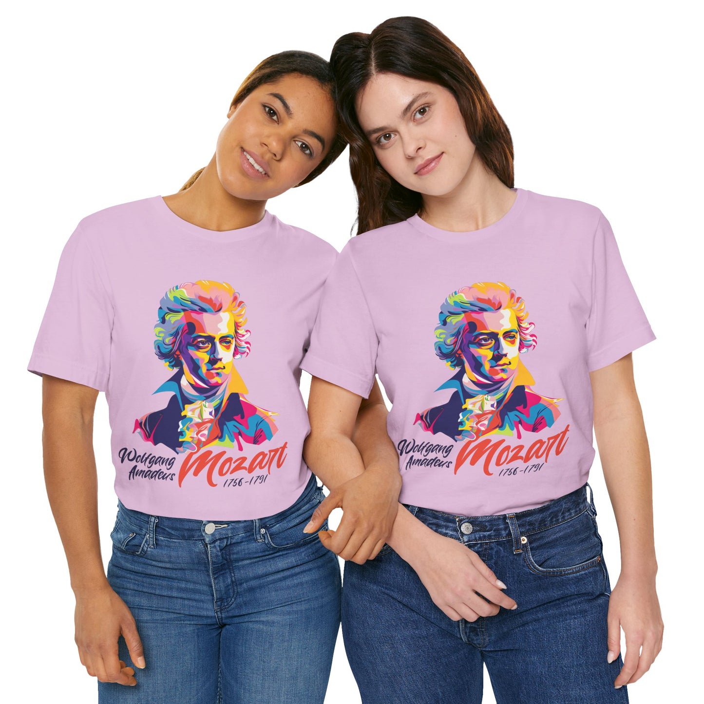 Mozart Portrait Tee - Classical Music Tee