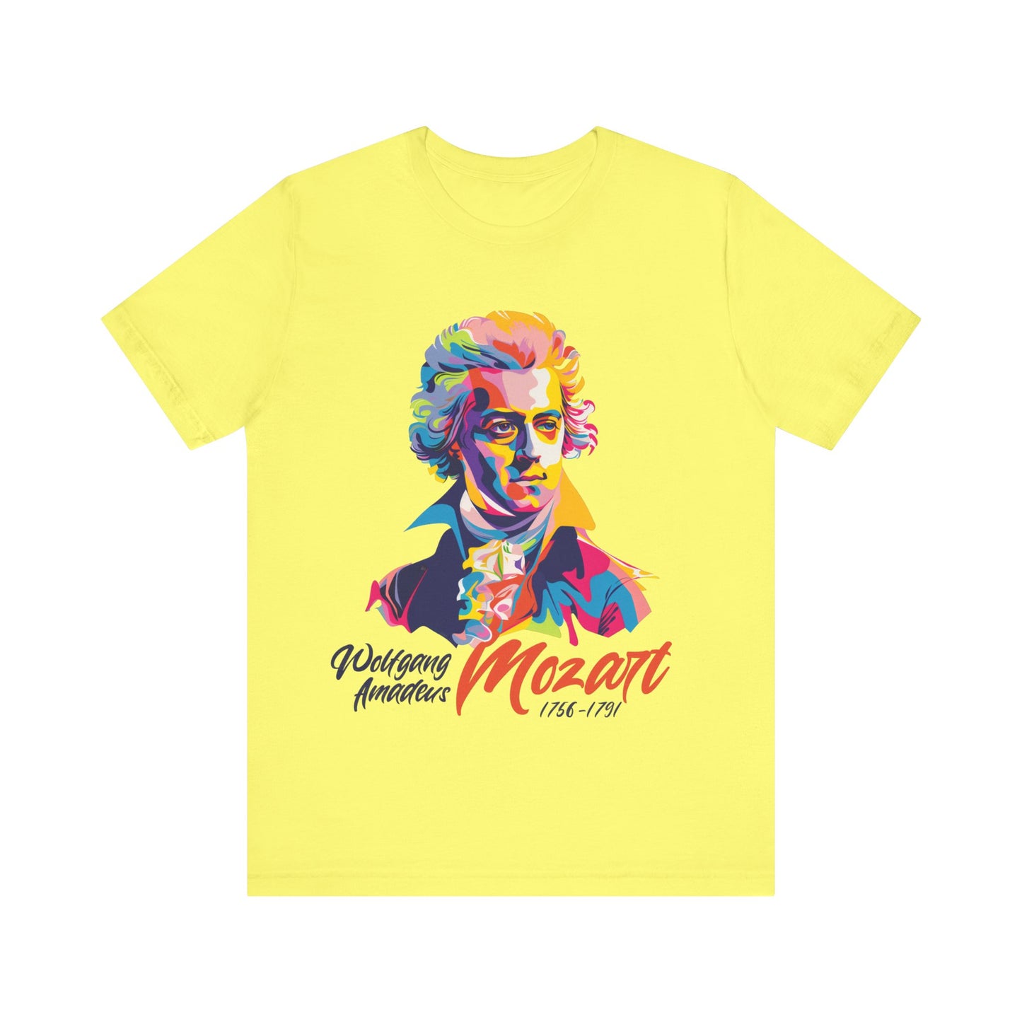Mozart Portrait Tee - Classical Music Tee