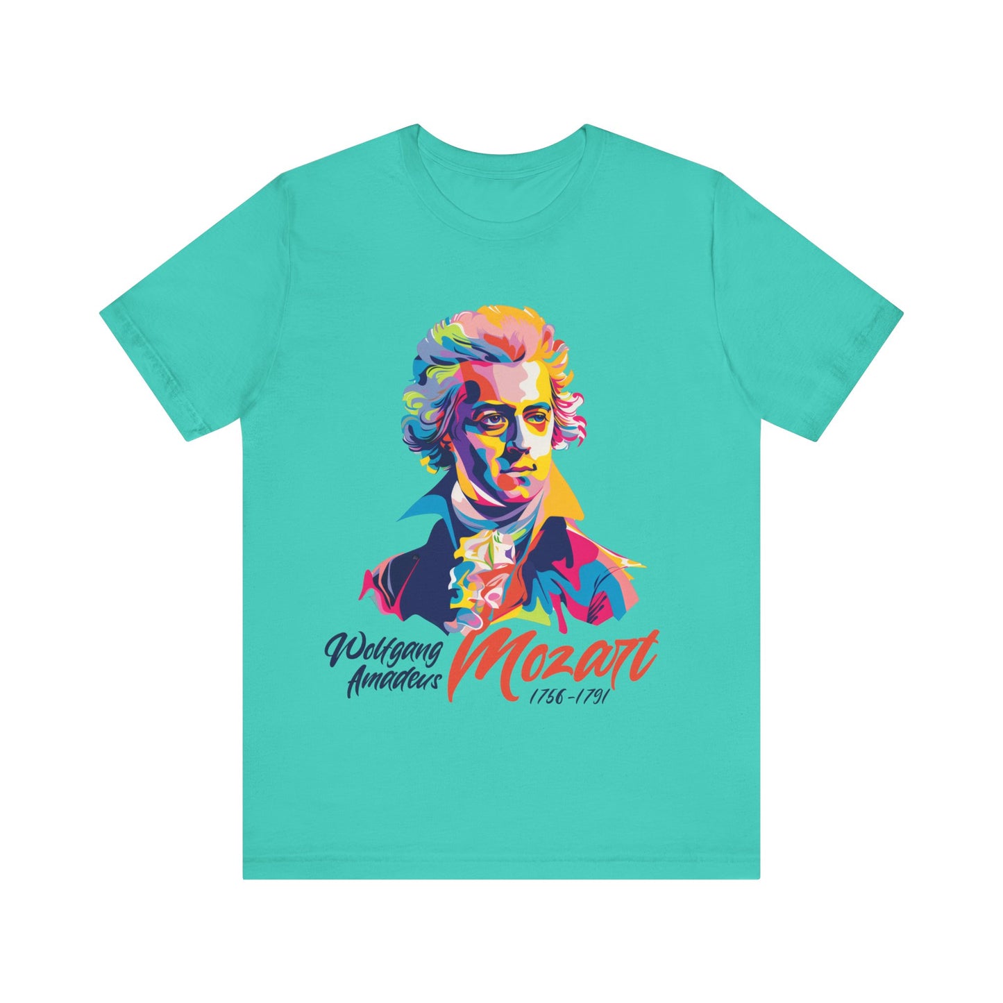 Mozart Portrait Tee - Classical Music Tee