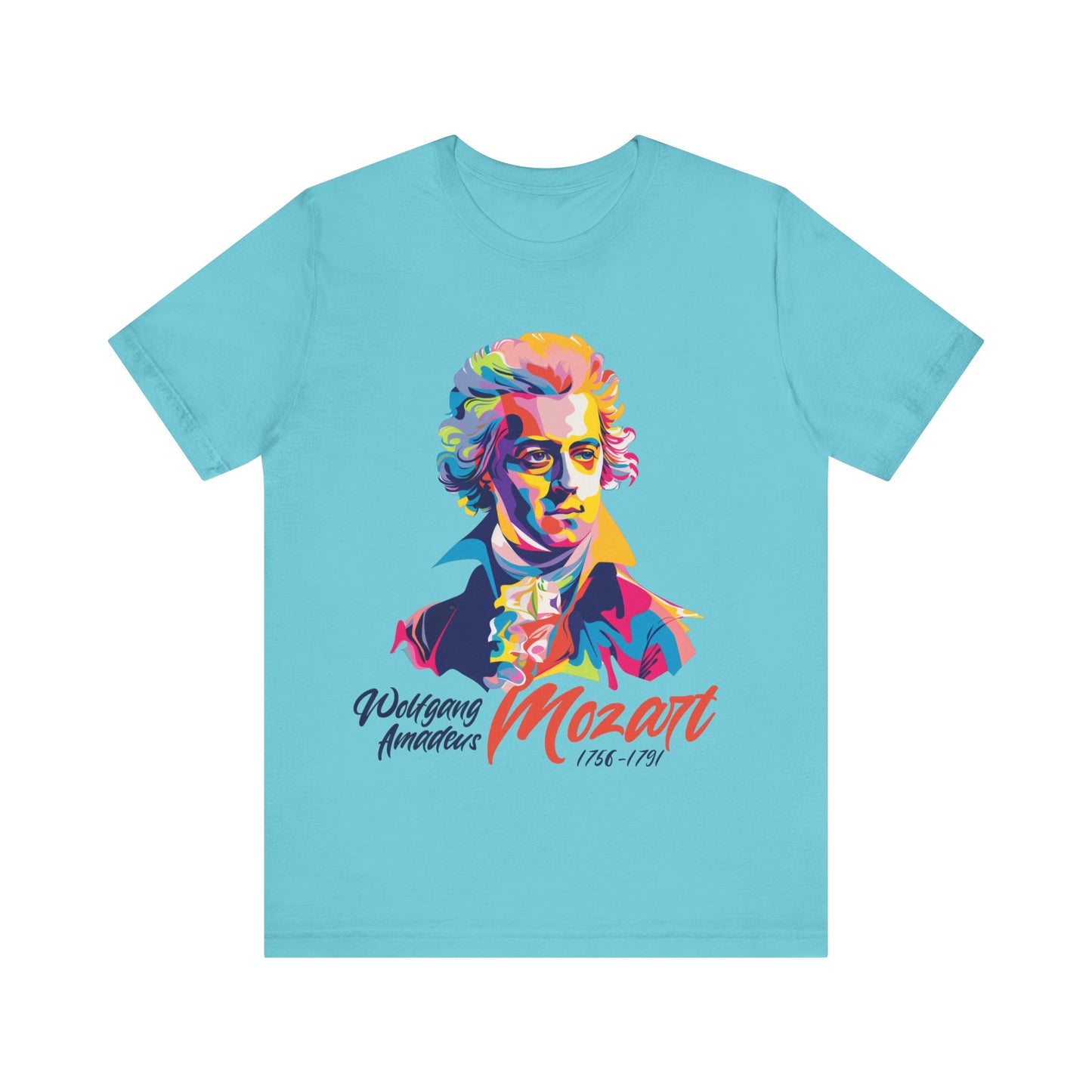 Mozart Portrait Tee - Classical Music Tee