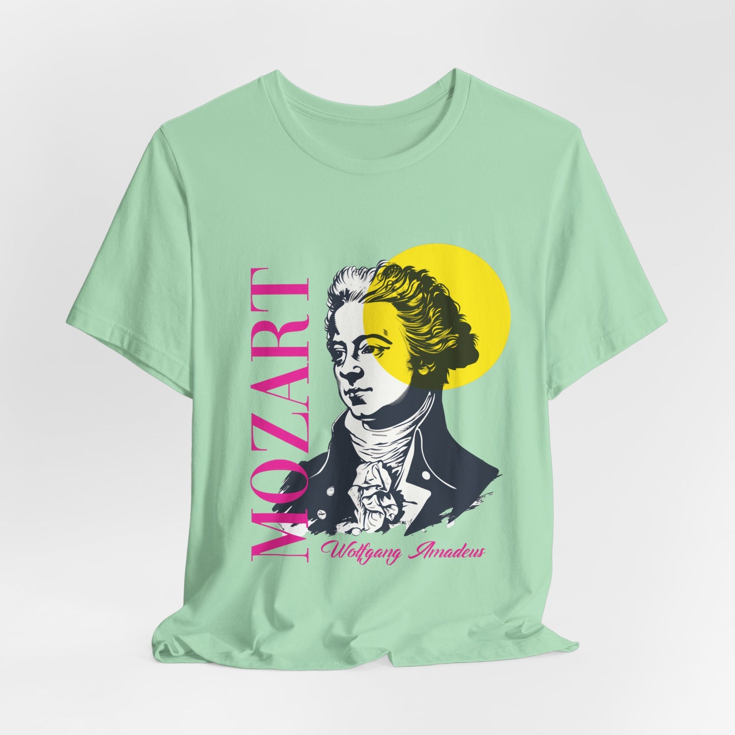 Modern Mozart Music Lover Tee - Modern Design for Classical Music Lovers