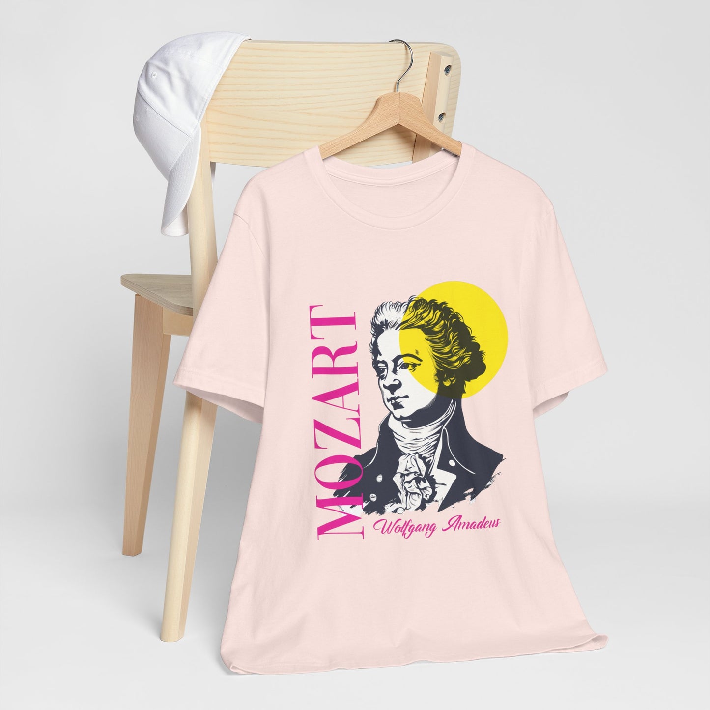 Modern Mozart Music Lover Tee - Modern Design for Classical Music Lovers