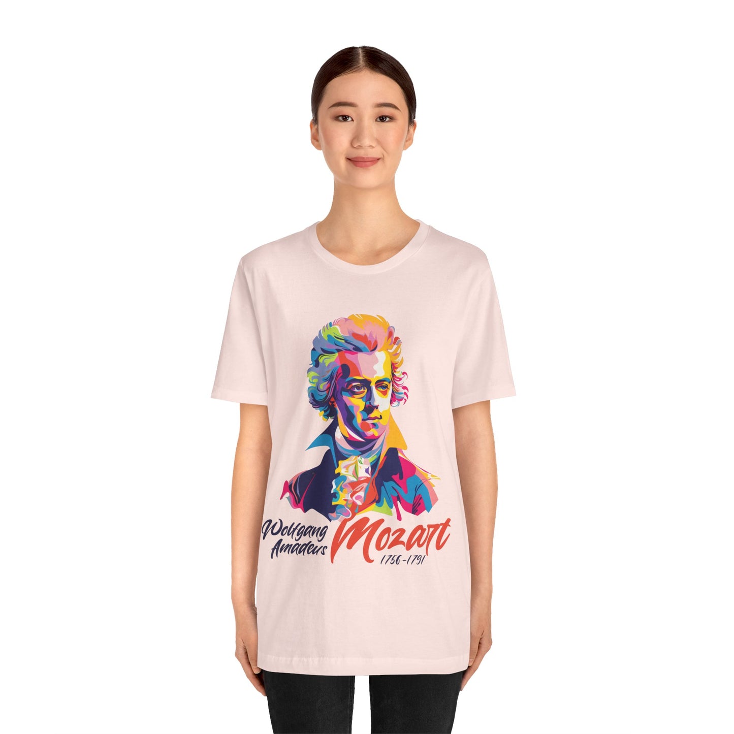 Mozart Portrait Tee - Classical Music Tee