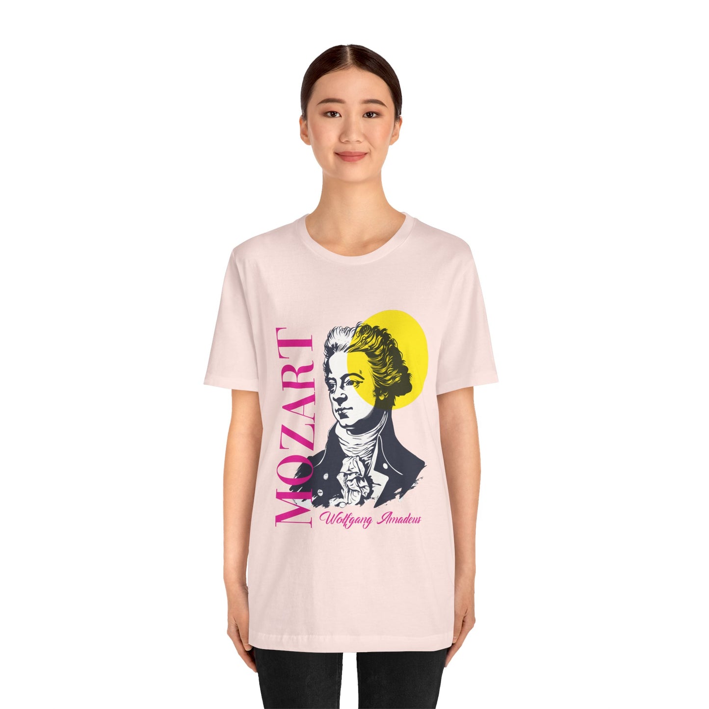 Modern Mozart Music Lover Tee - Modern Design for Classical Music Lovers