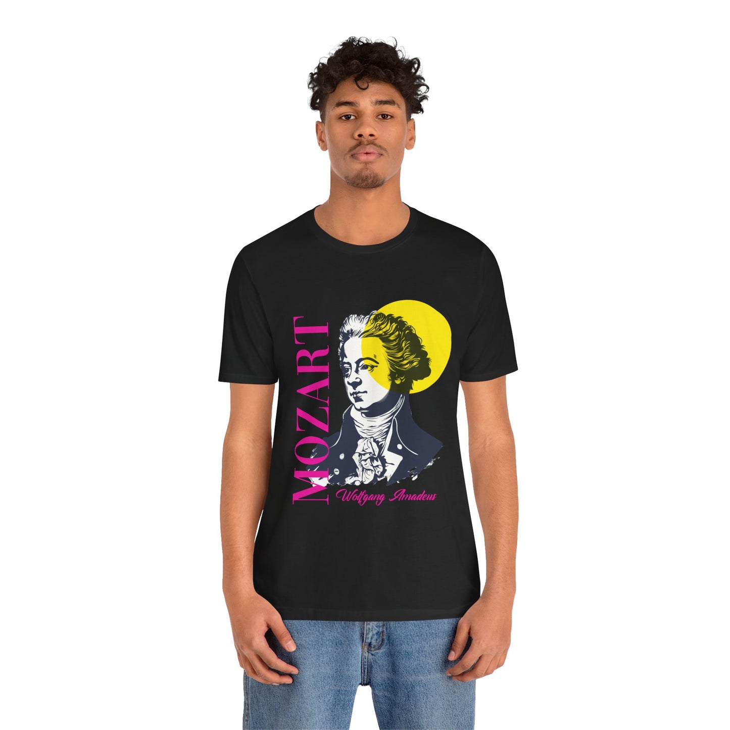 Modern Mozart Music Lover Tee - Modern Design for Classical Music Lovers