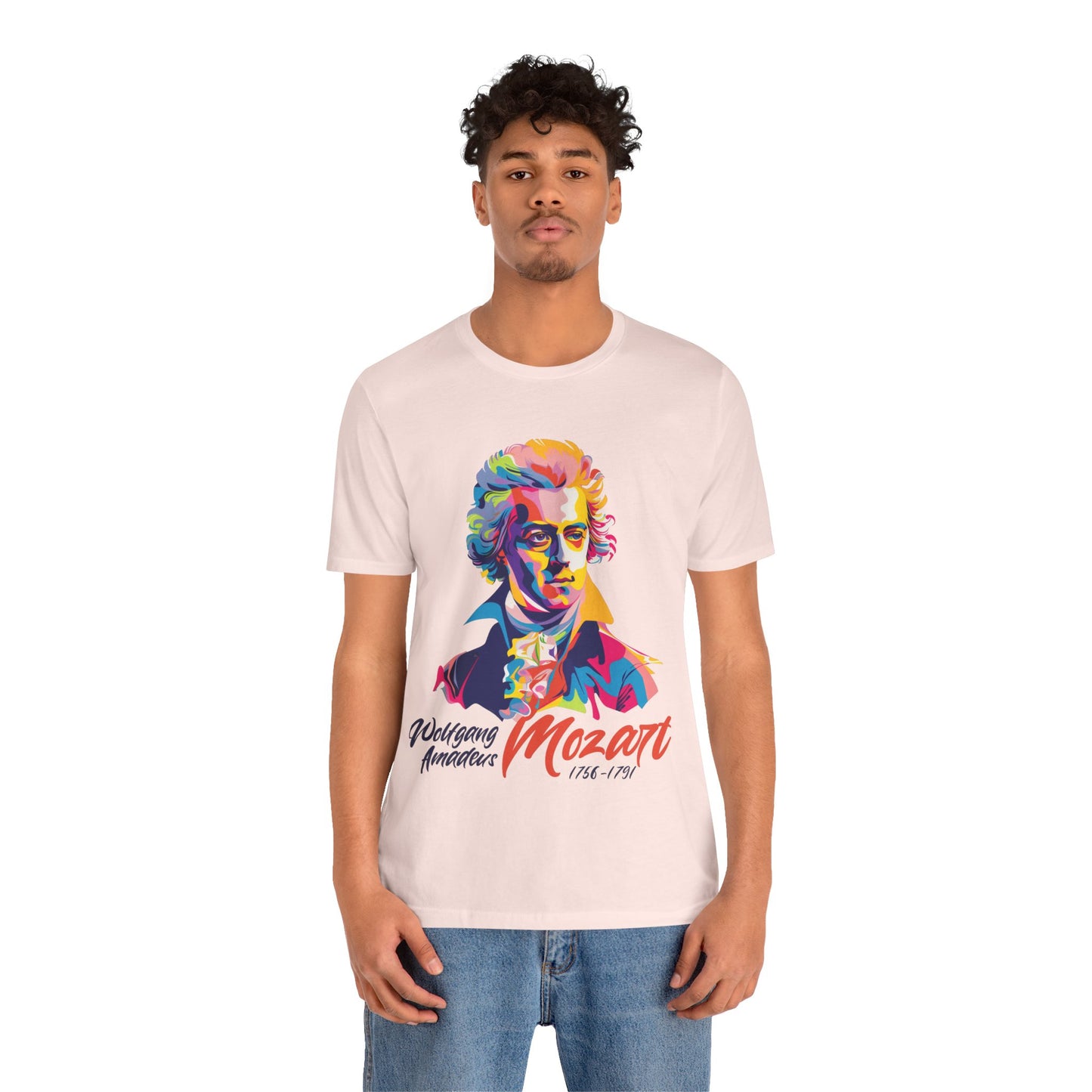 Mozart Portrait Tee - Classical Music Tee