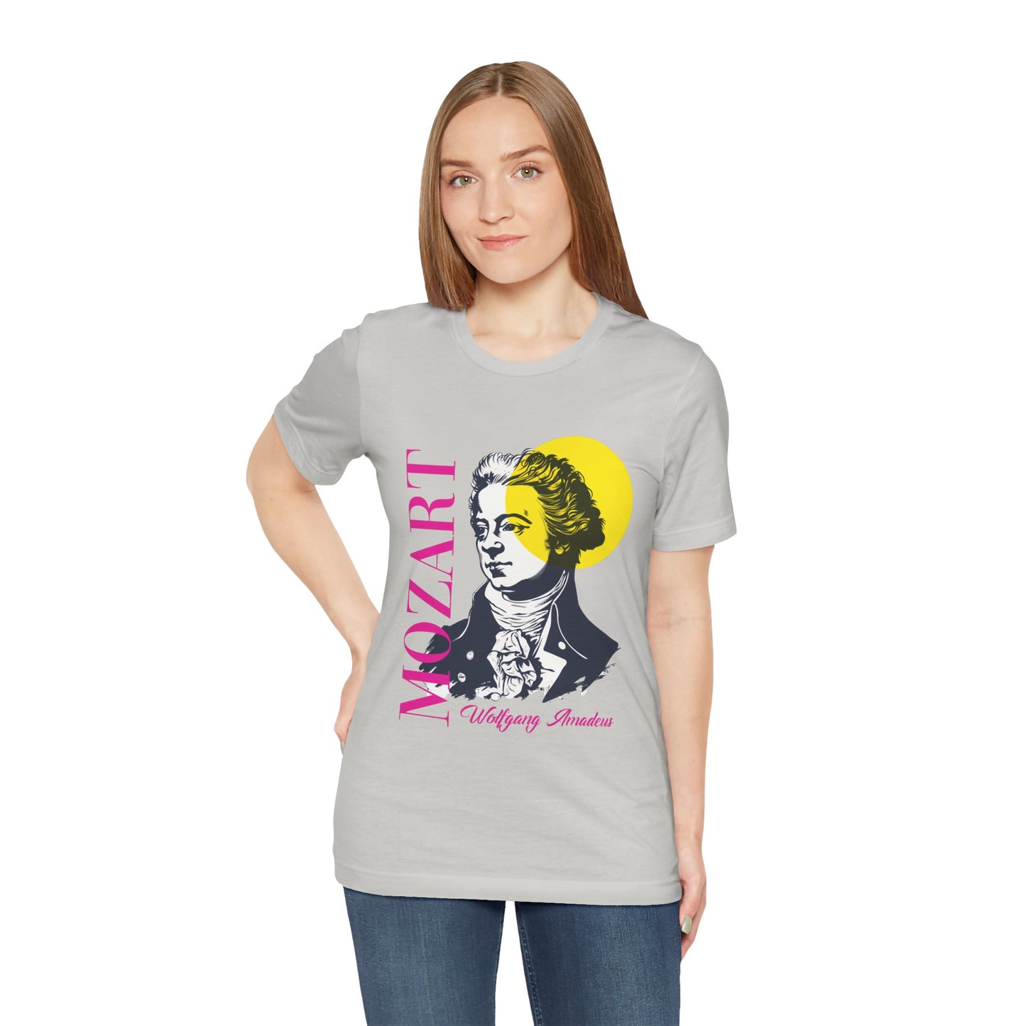 Modern Mozart Music Lover Tee - Modern Design for Classical Music Lovers