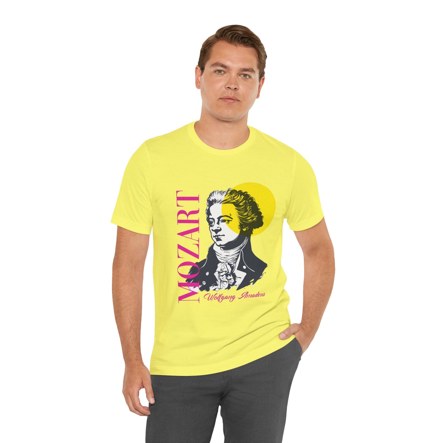 Modern Mozart Music Lover Tee - Modern Design for Classical Music Lovers
