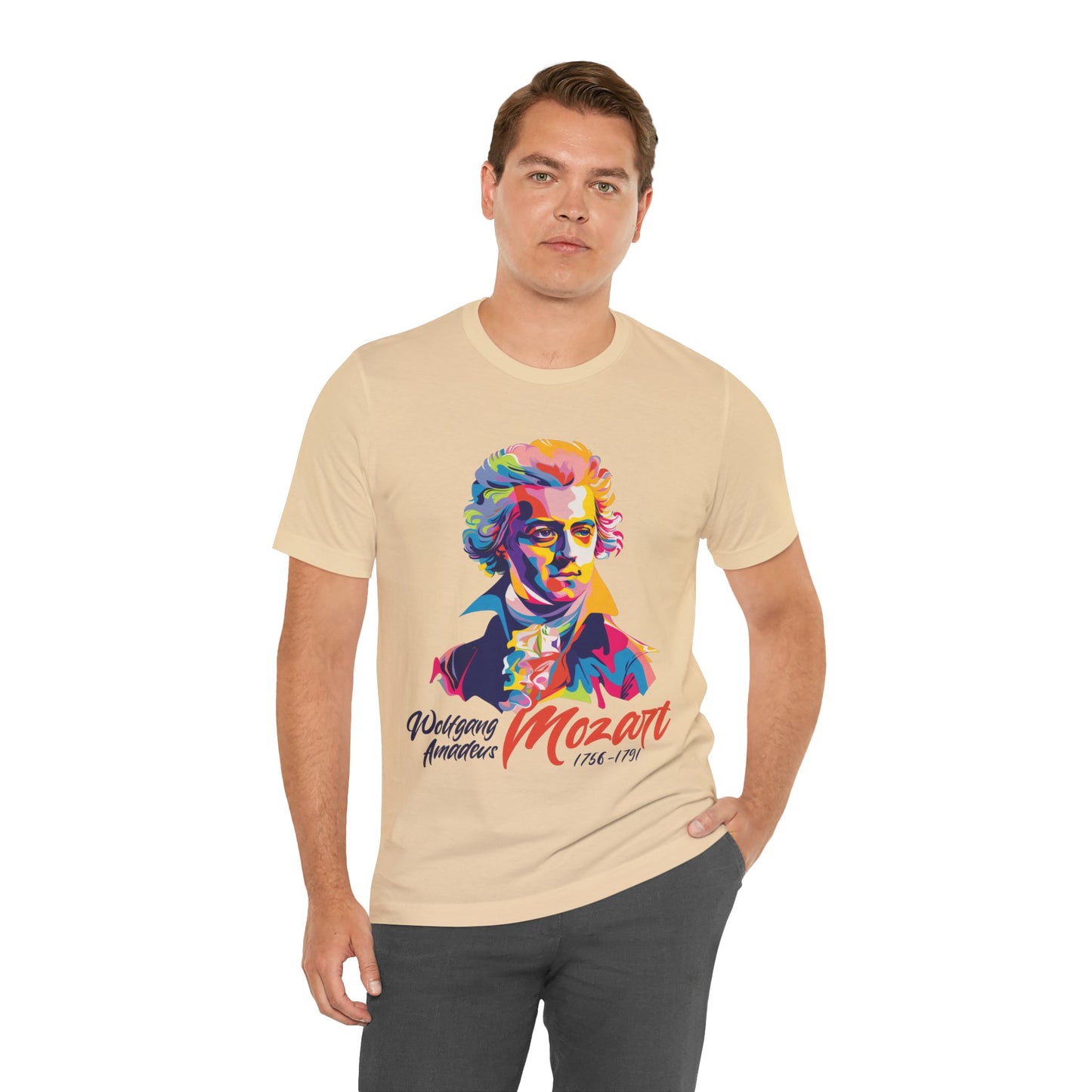 Mozart Portrait Tee - Classical Music Tee