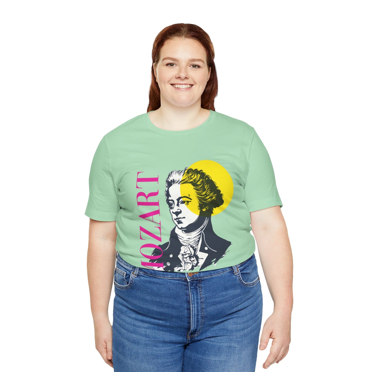 Modern Mozart Music Lover Tee - Modern Design for Classical Music Lovers