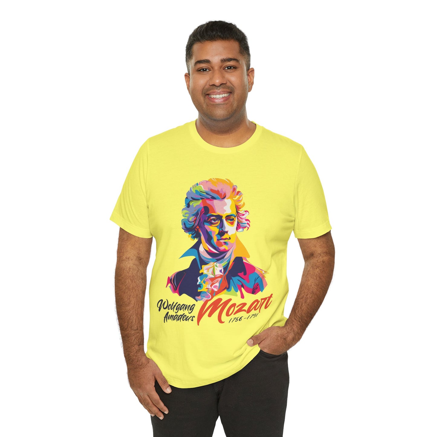 Mozart Portrait Tee - Classical Music Tee