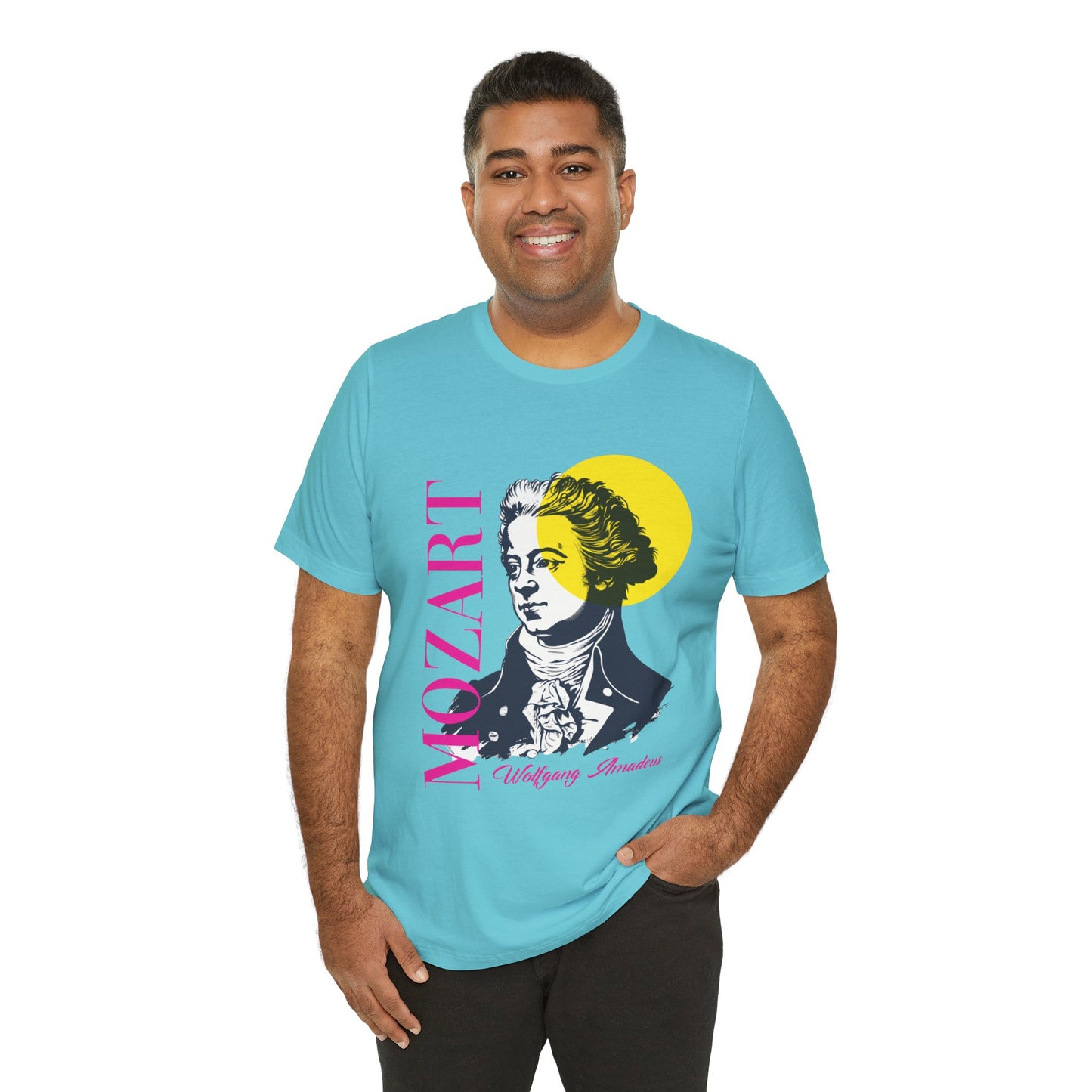 Modern Mozart Music Lover Tee - Modern Design for Classical Music Lovers