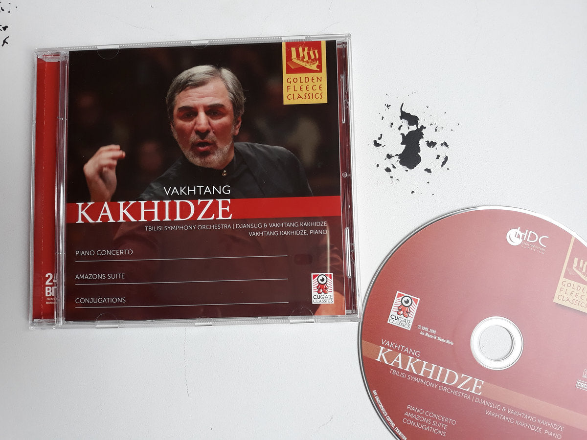 Vakhtang Kakhidze: Concerto for Piano and Orchestra I Amazons, Symphonic suite from the Ballet I Conjugations by CugateClassics (CD)