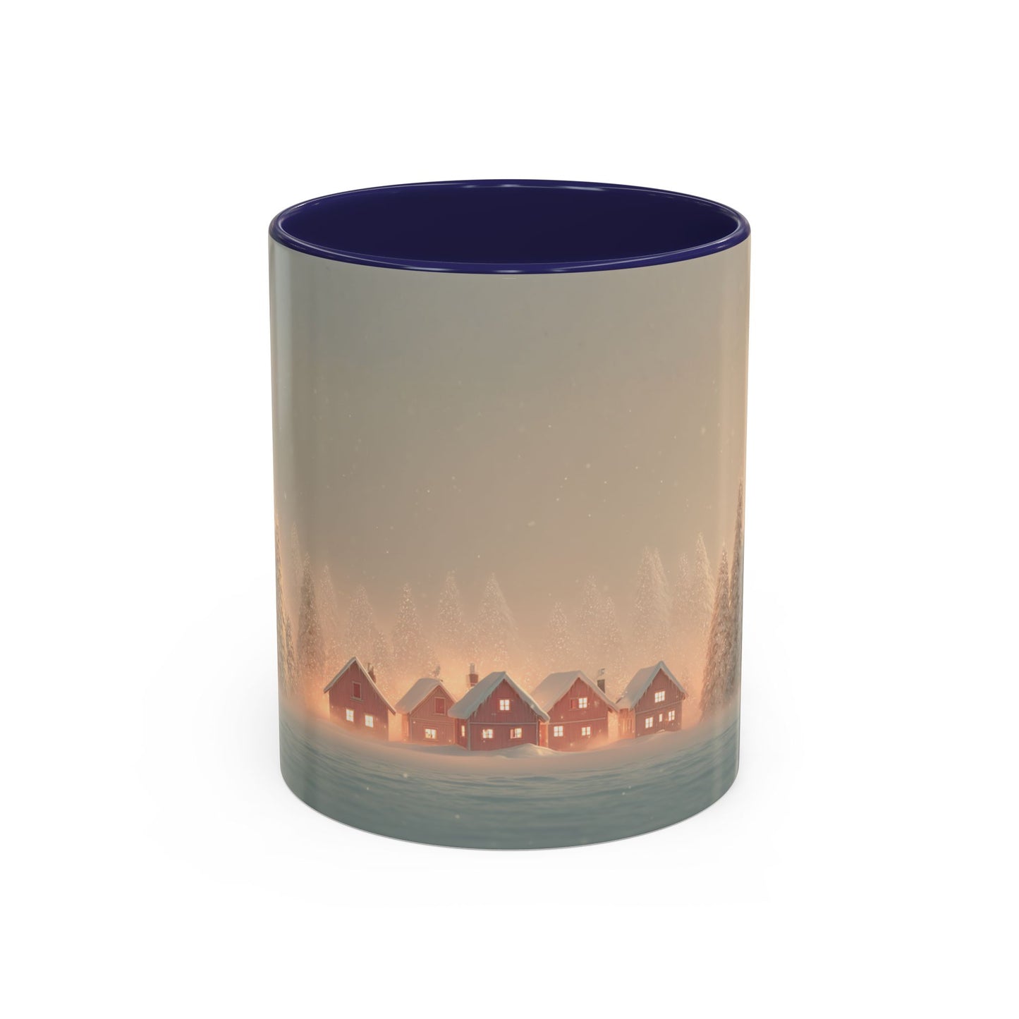 Christmas with Strauss Mug (USA) - Classical Christmas Mug, Christmas Countryside Mug, Holiday Classics Mug, Richard Strauss Inspired Mug