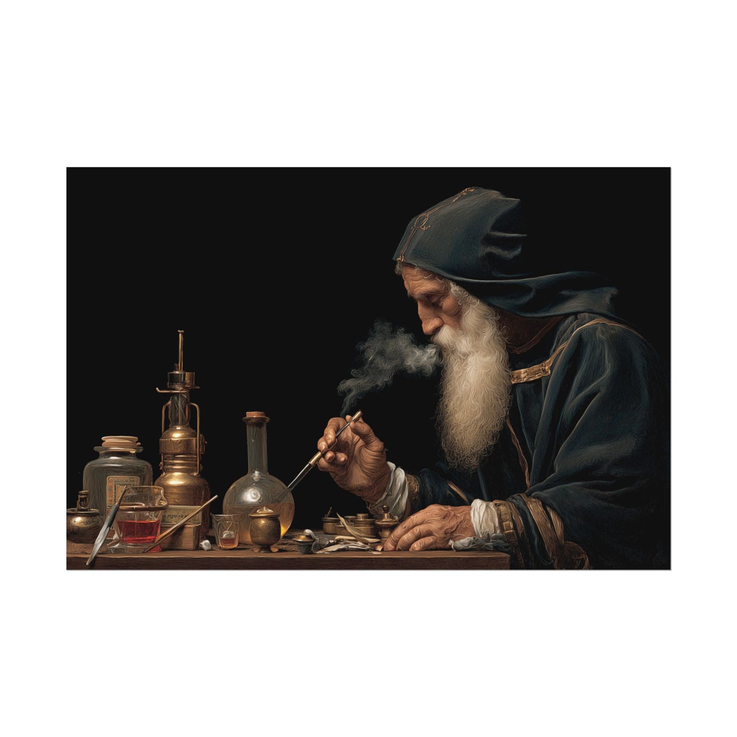 Without Words: Classical Music for Brain Fog - Classical Music Poster, Study Print, Brain Power Print, Peace of Mind Poster