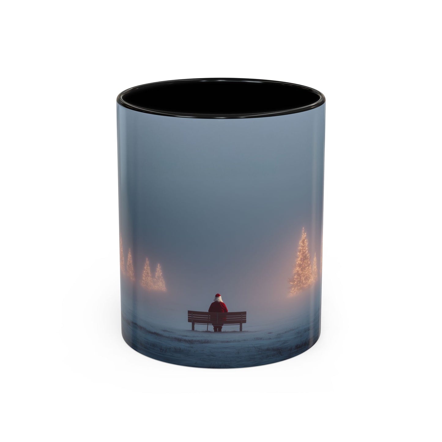 A Peaceful Christmas Mug (USA) - Landscape Mug, Winter Mug, Holiday Mug, Christmas Mug, Classical Music Mug